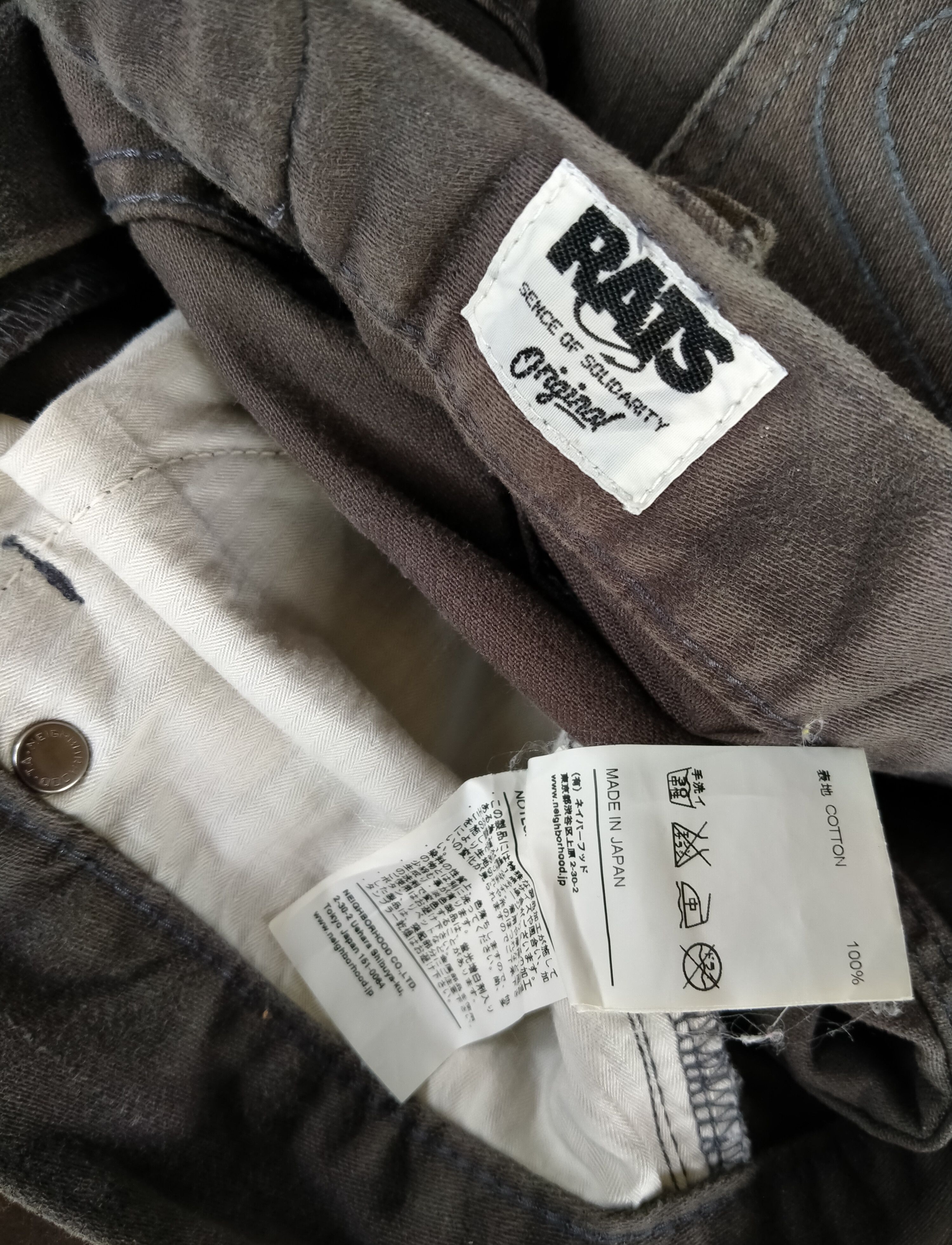 Neighborhood Rare!! Rats x Neighborhood Distressed Paint Splatter Pants Size US 31 - 24 Thumbnail