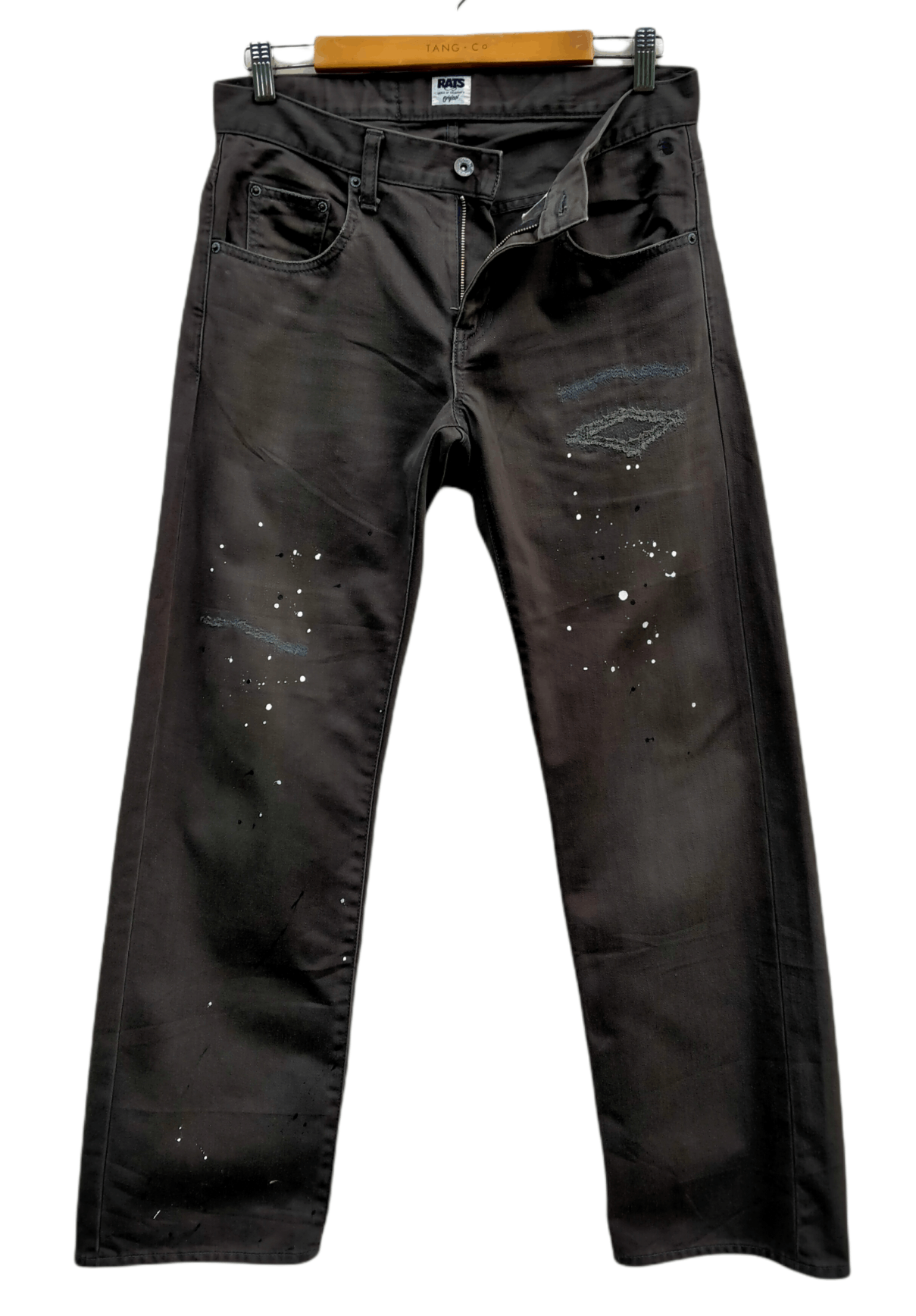 Neighborhood Rare!! Rats x Neighborhood Distressed Paint Splatter Pants Size US 31 - 2 Thumbnail