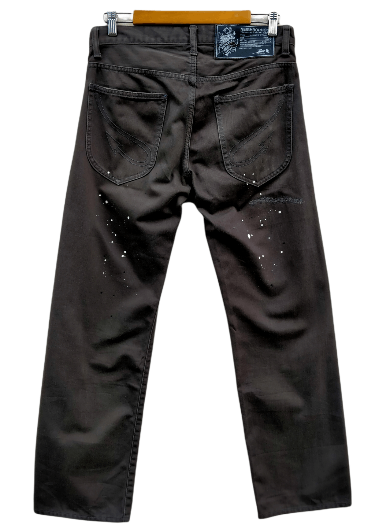 Neighborhood Rare!! Rats x Neighborhood Distressed Paint Splatter Pants Size US 31 - 4 Thumbnail