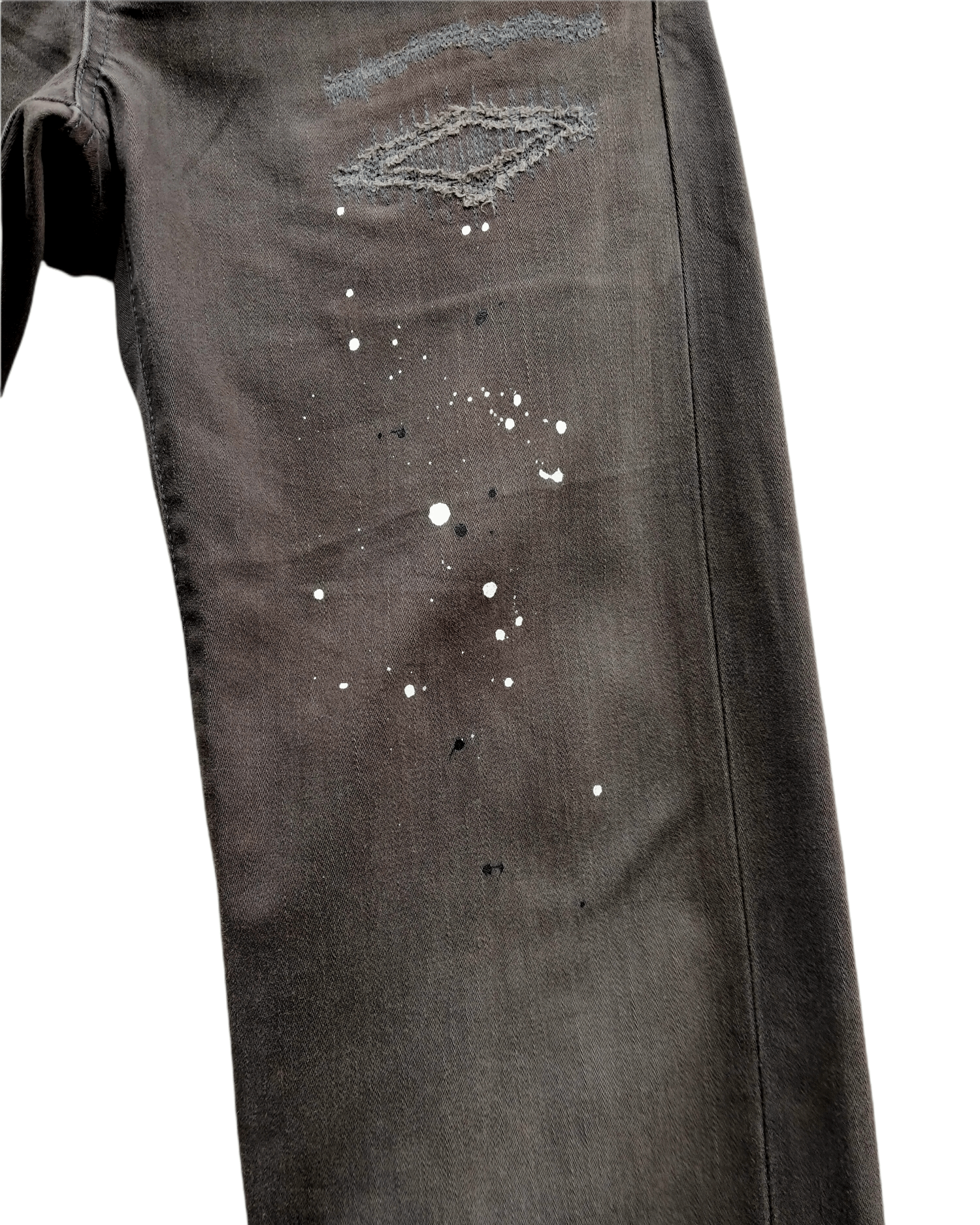 Neighborhood Rare!! Rats x Neighborhood Distressed Paint Splatter Pants Size US 31 - 10 Thumbnail