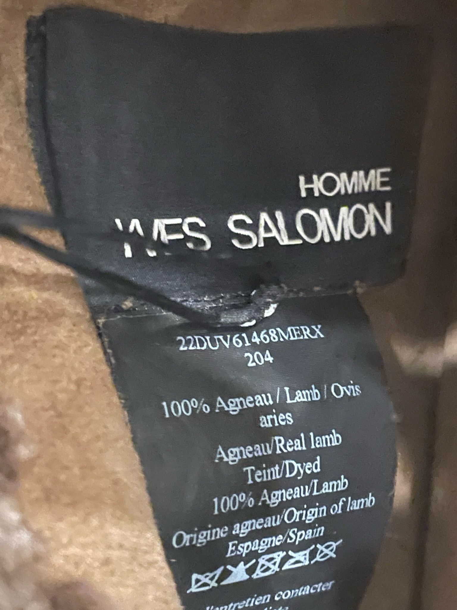Yves Salomon Shearling Fully Lined Hooded Zip Jacket Coat 48 50 52 Size US M / EU 48-50 / 2 - 9 Thumbnail