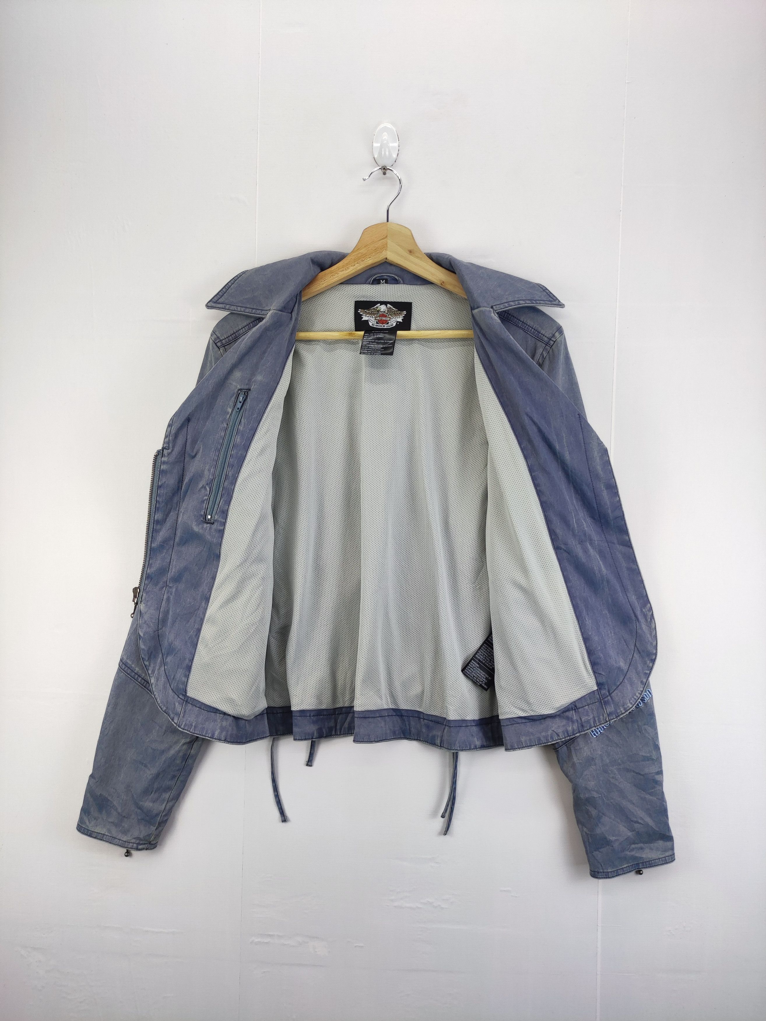 Harley Davidson Vintage Harley Davidson Bike Jacket Zipper Size US M / EU 48-50 / 2 - 6 Thumbnail