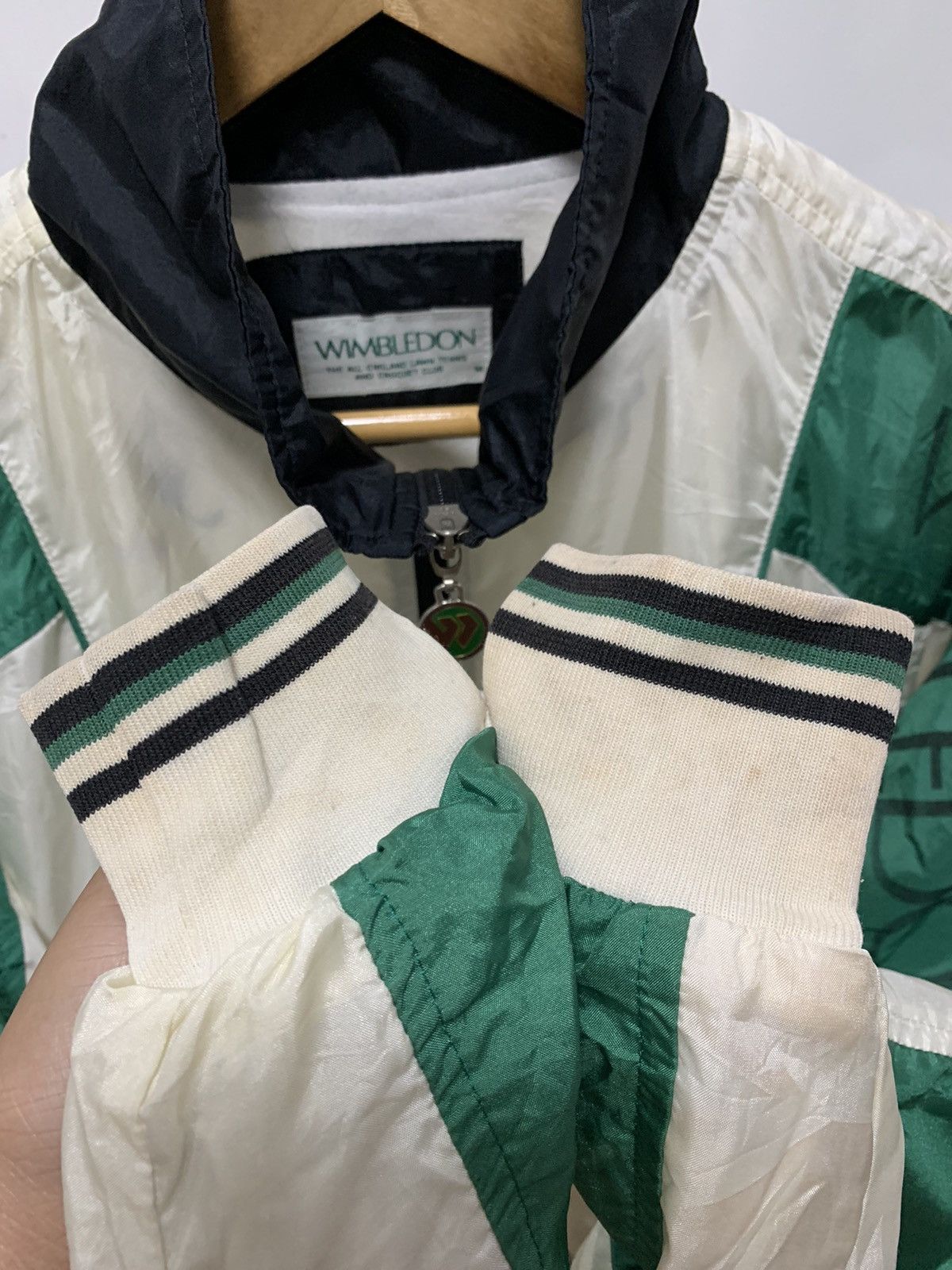 Japanese Brand Vintage Wimbledon Zipper Jacket Size US M / EU 48-50 / 2 - 9 Thumbnail