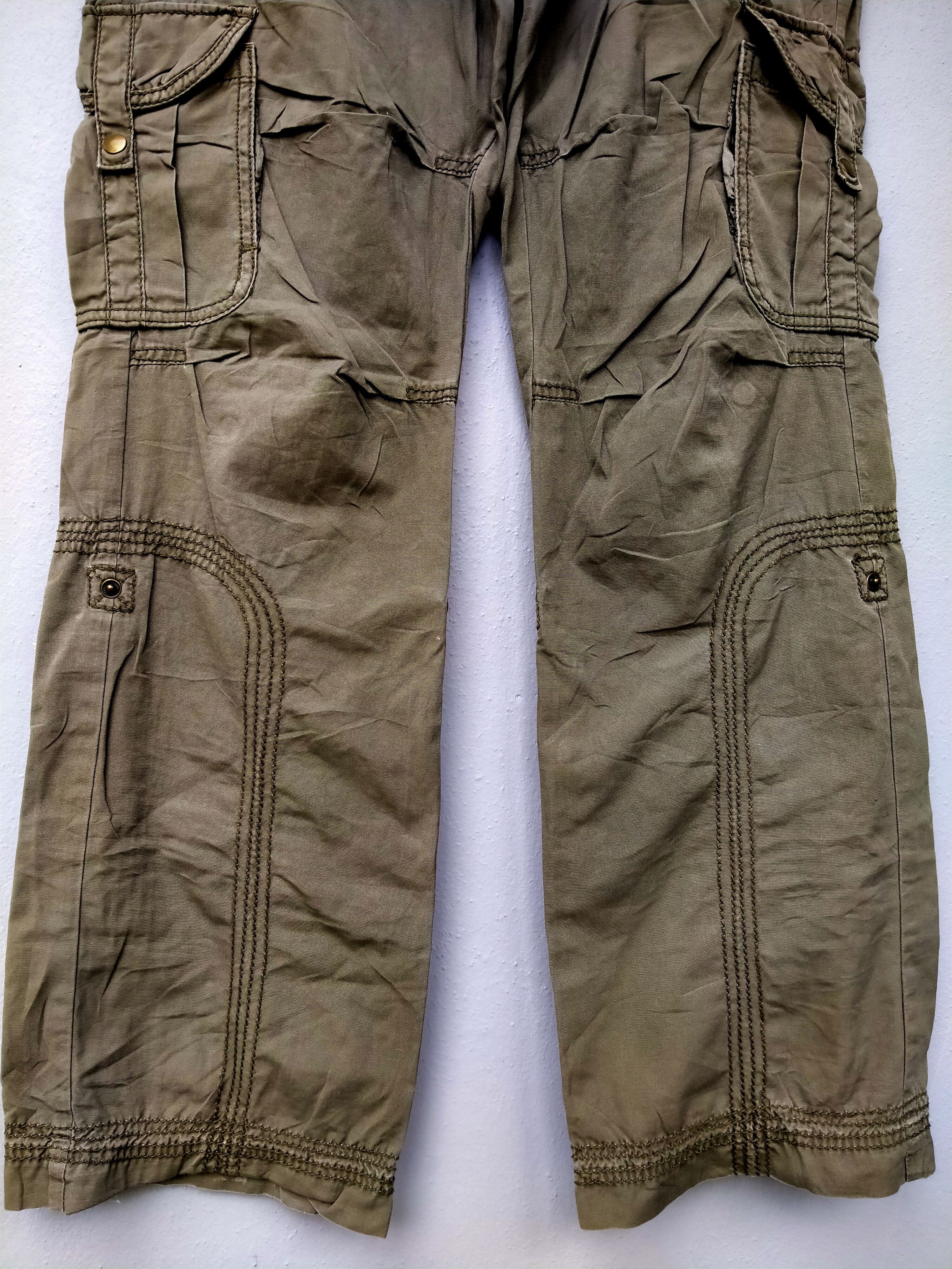 Michel Klein Vintage Michel Klein Cargo Parachute Drawstring Trouser Pant Size US 31 - 6 Thumbnail