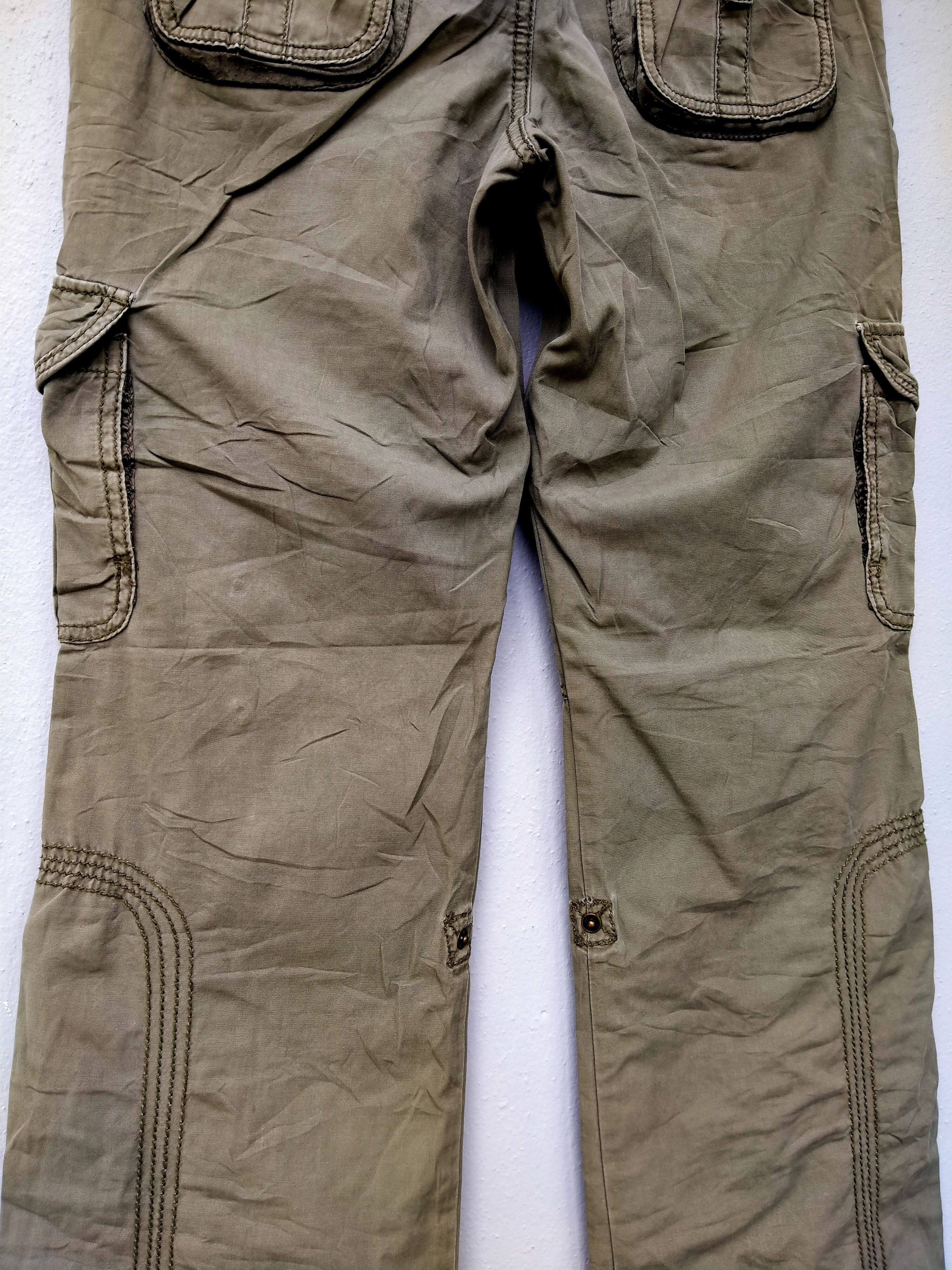 Michel Klein Vintage Michel Klein Cargo Parachute Drawstring Trouser Pant Size US 31 - 8 Thumbnail