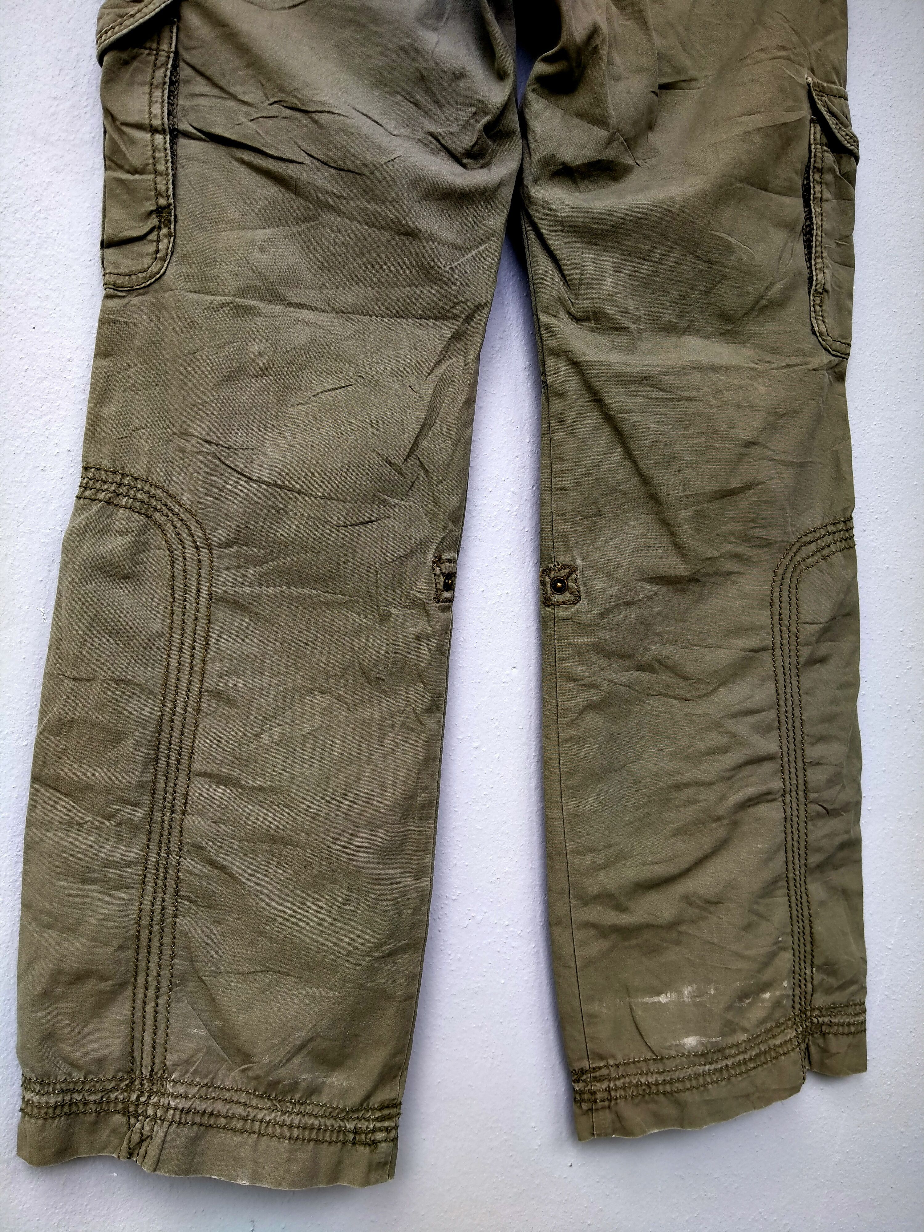 Michel Klein Vintage Michel Klein Cargo Parachute Drawstring Trouser Pant Size US 31 - 9 Thumbnail