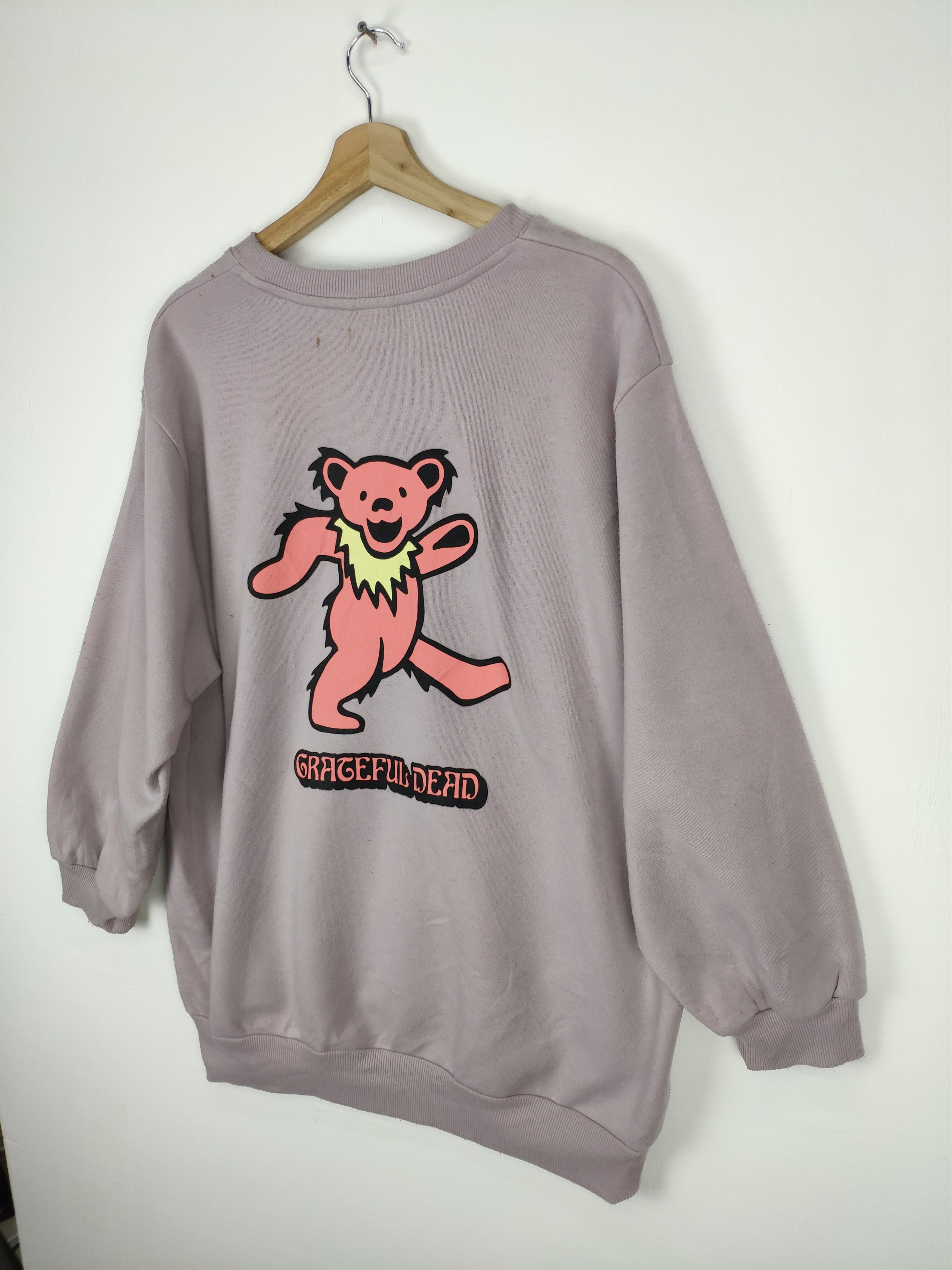 Band Tees × Grateful Dead × Rap Tees Grateful Dead Sweatshirt Bear Logo 2020 Size US L / EU 52-54 / 3 - 2 Thumbnail