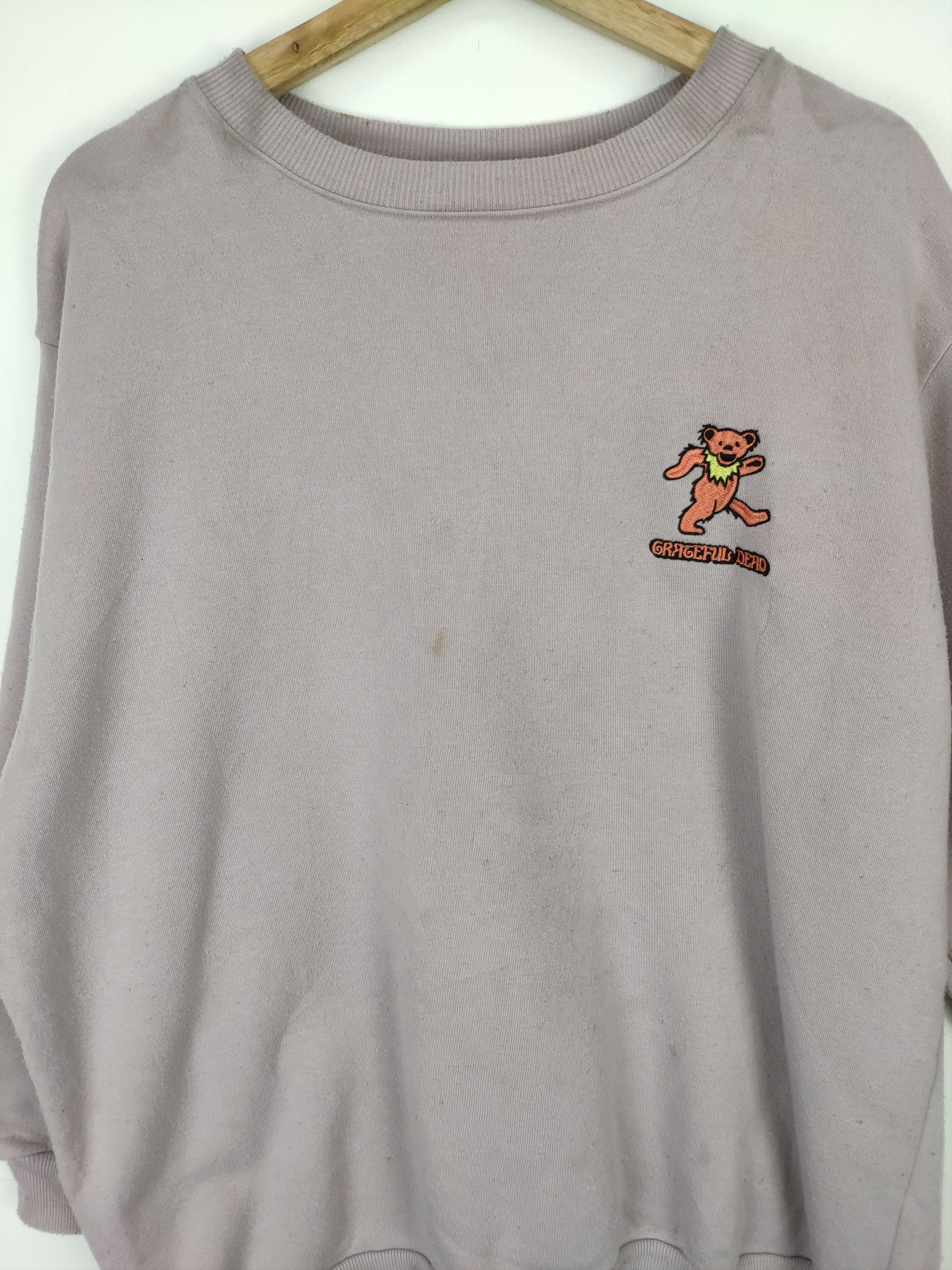 Band Tees × Grateful Dead × Rap Tees Grateful Dead Sweatshirt Bear Logo 2020 Size US L / EU 52-54 / 3 - 13 Thumbnail