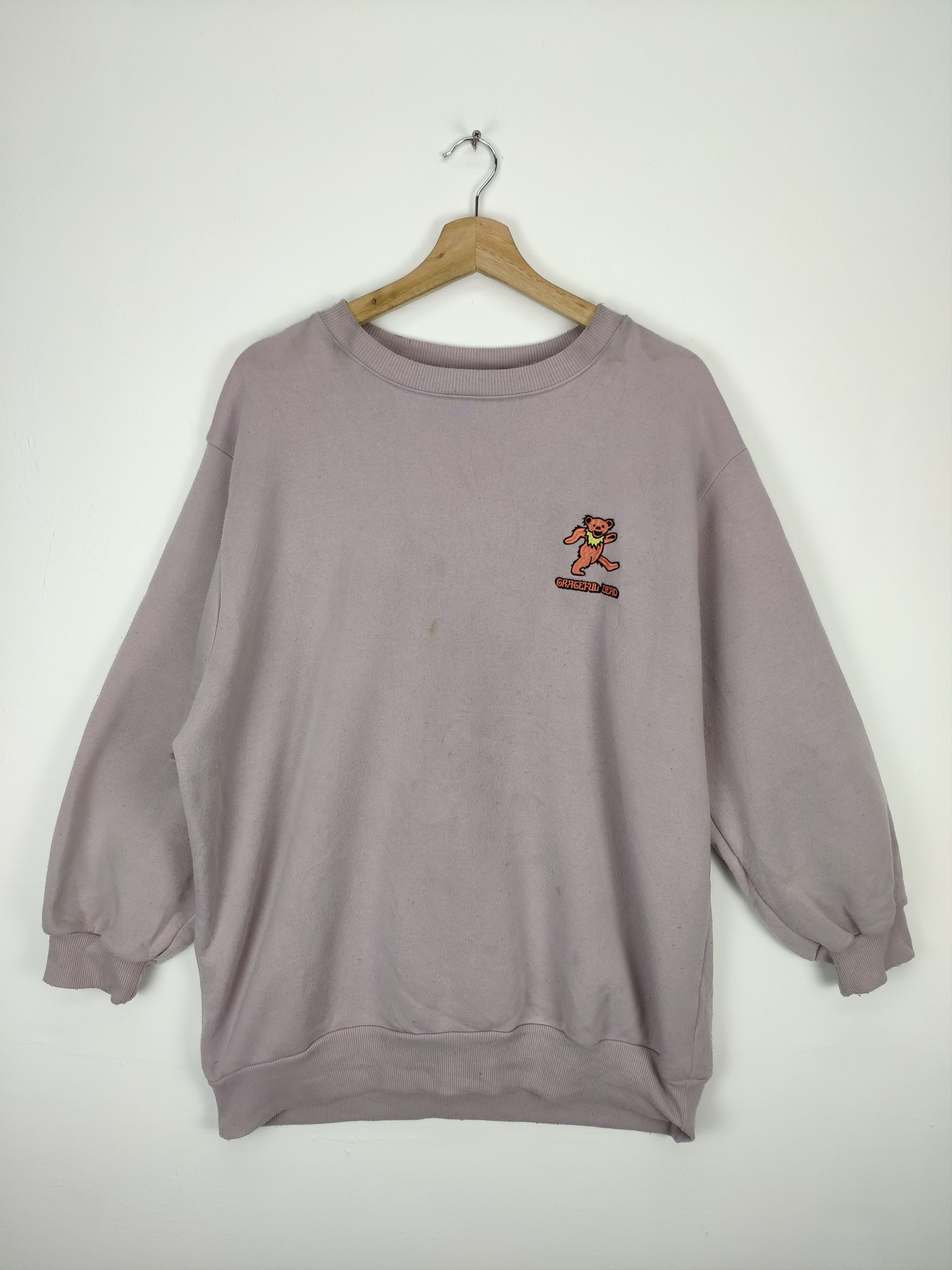 Band Tees × Grateful Dead × Rap Tees Grateful Dead Sweatshirt Bear Logo 2020 Size US L / EU 52-54 / 3 - 19 Thumbnail