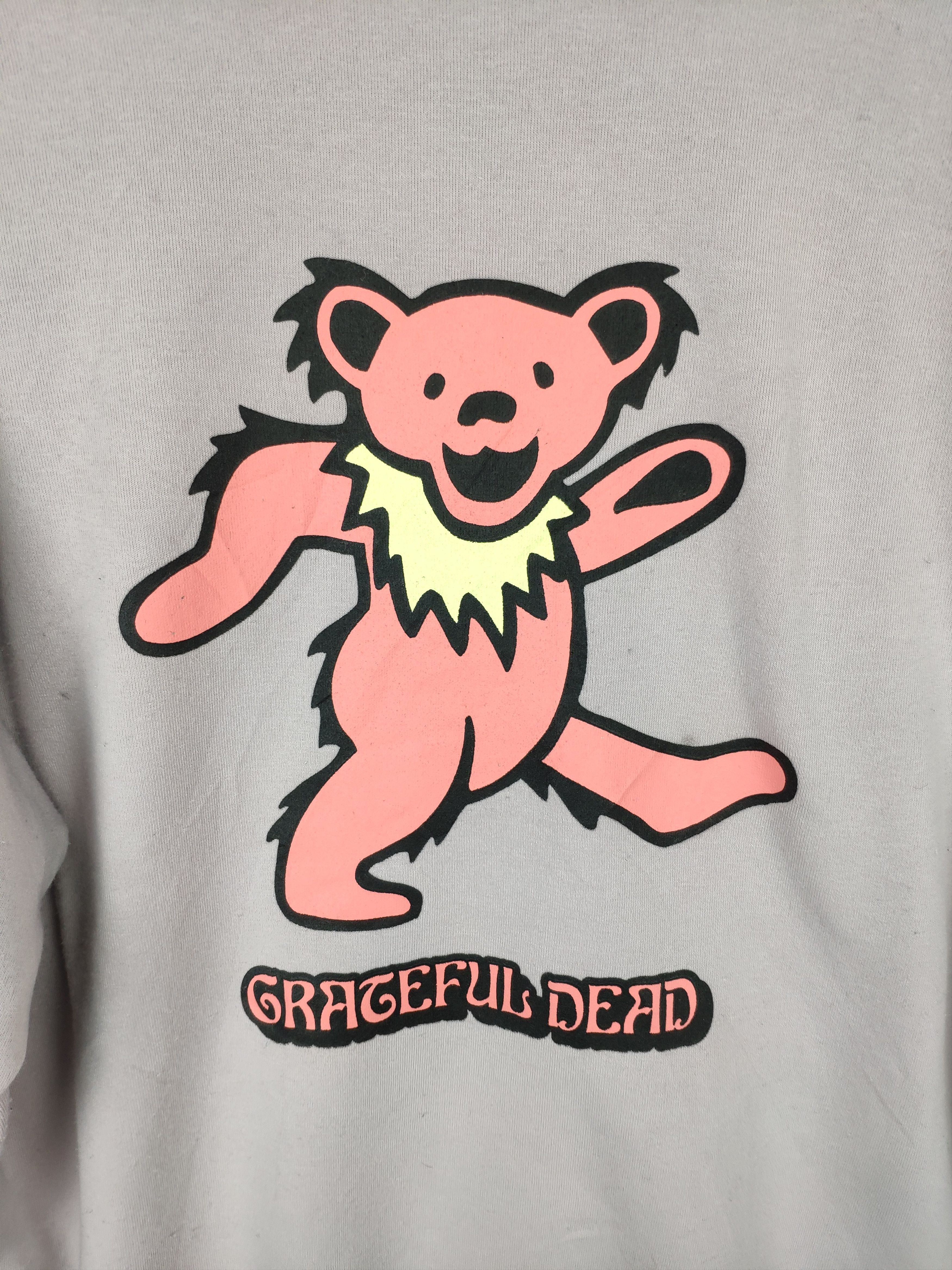 Band Tees × Grateful Dead × Rap Tees Grateful Dead Sweatshirt Bear Logo 2020 Size US L / EU 52-54 / 3 - 7 Thumbnail