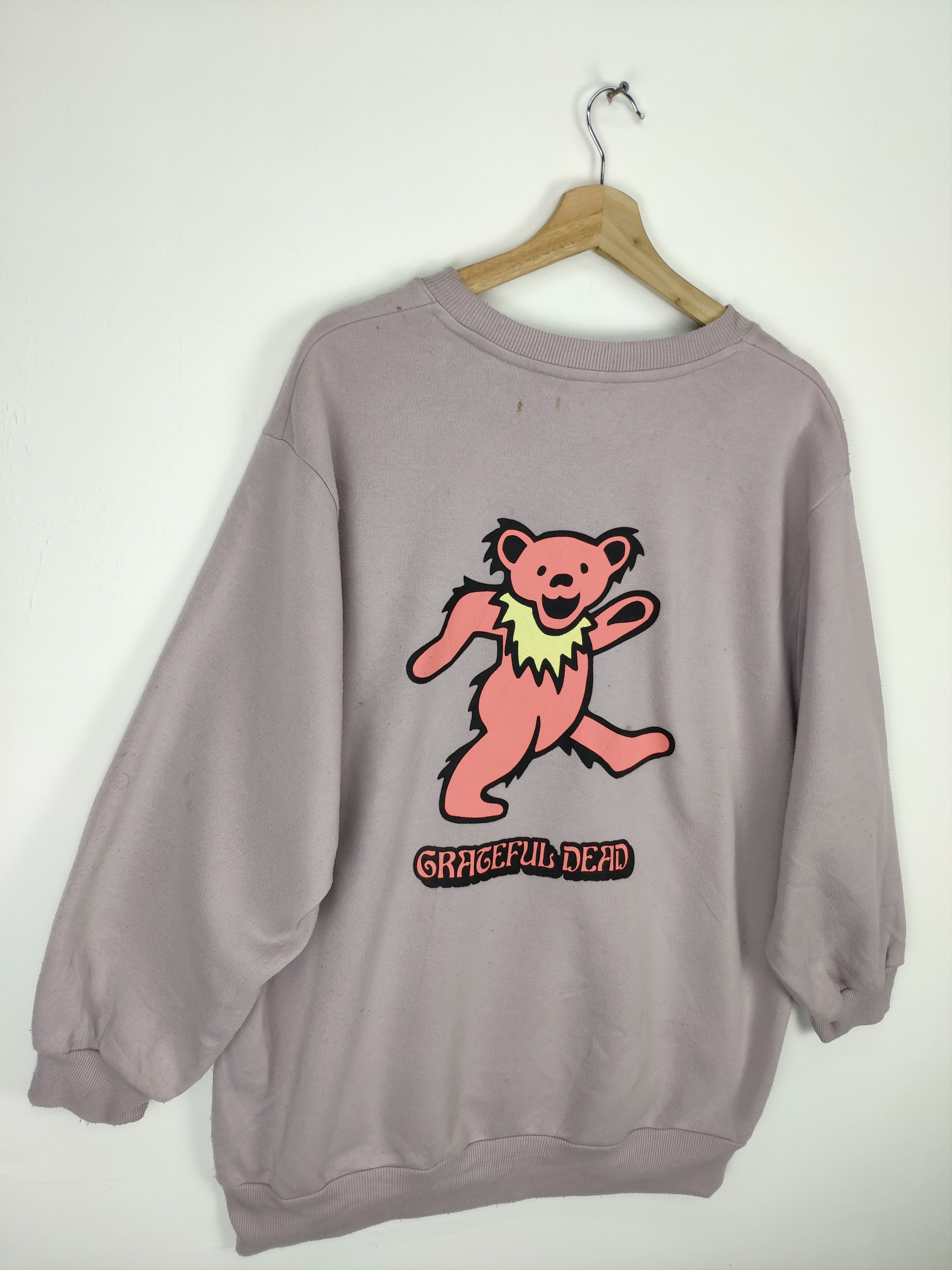 Band Tees × Grateful Dead × Rap Tees Grateful Dead Sweatshirt Bear Logo 2020 Size US L / EU 52-54 / 3 - 3 Thumbnail