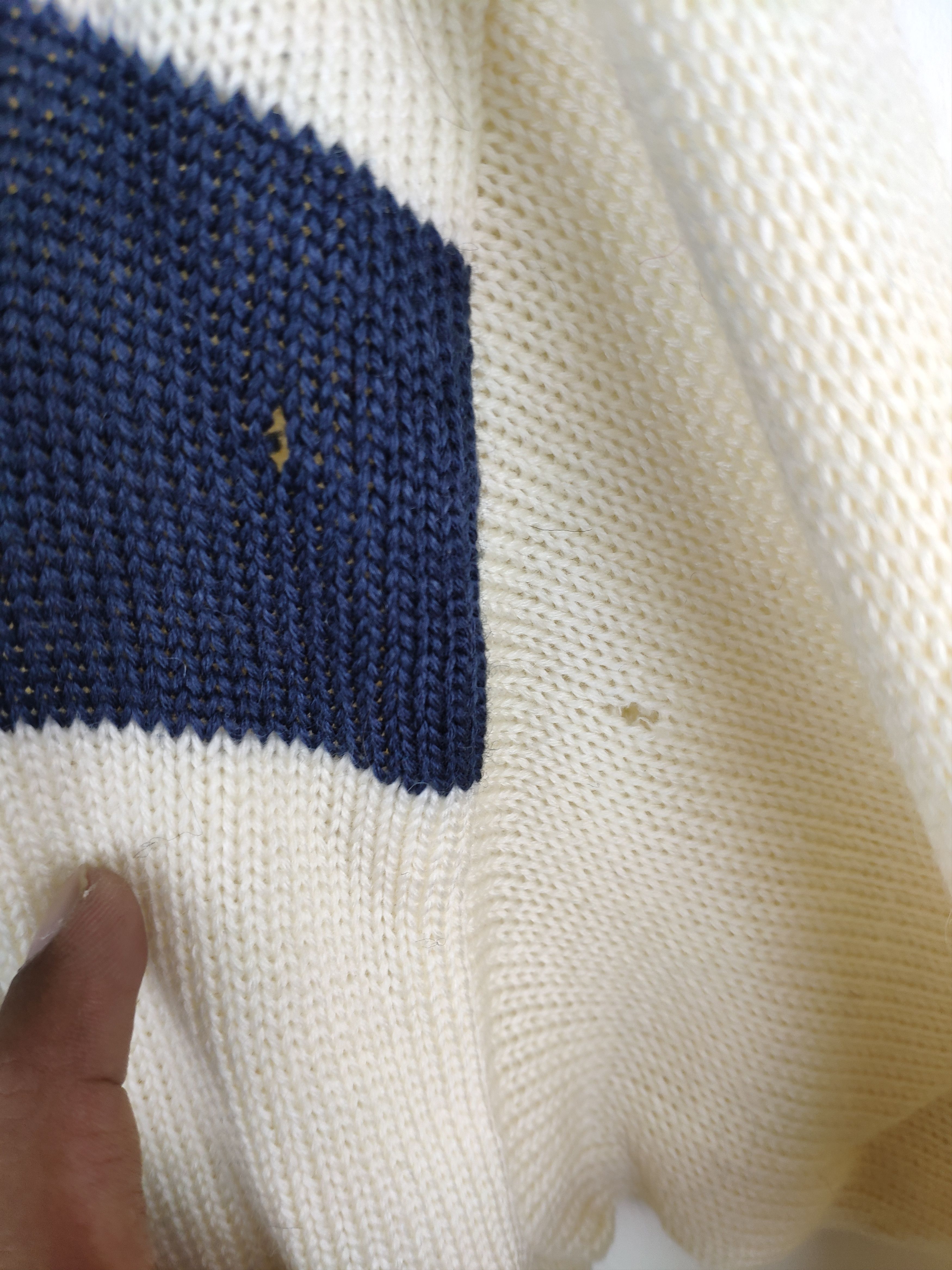 Aran Isles Knitwear × U.S. Polo Assn. × Vintage Polo Wool Knit Sweater US Polo Association Size US L / EU 52-54 / 3 - 3 Thumbnail