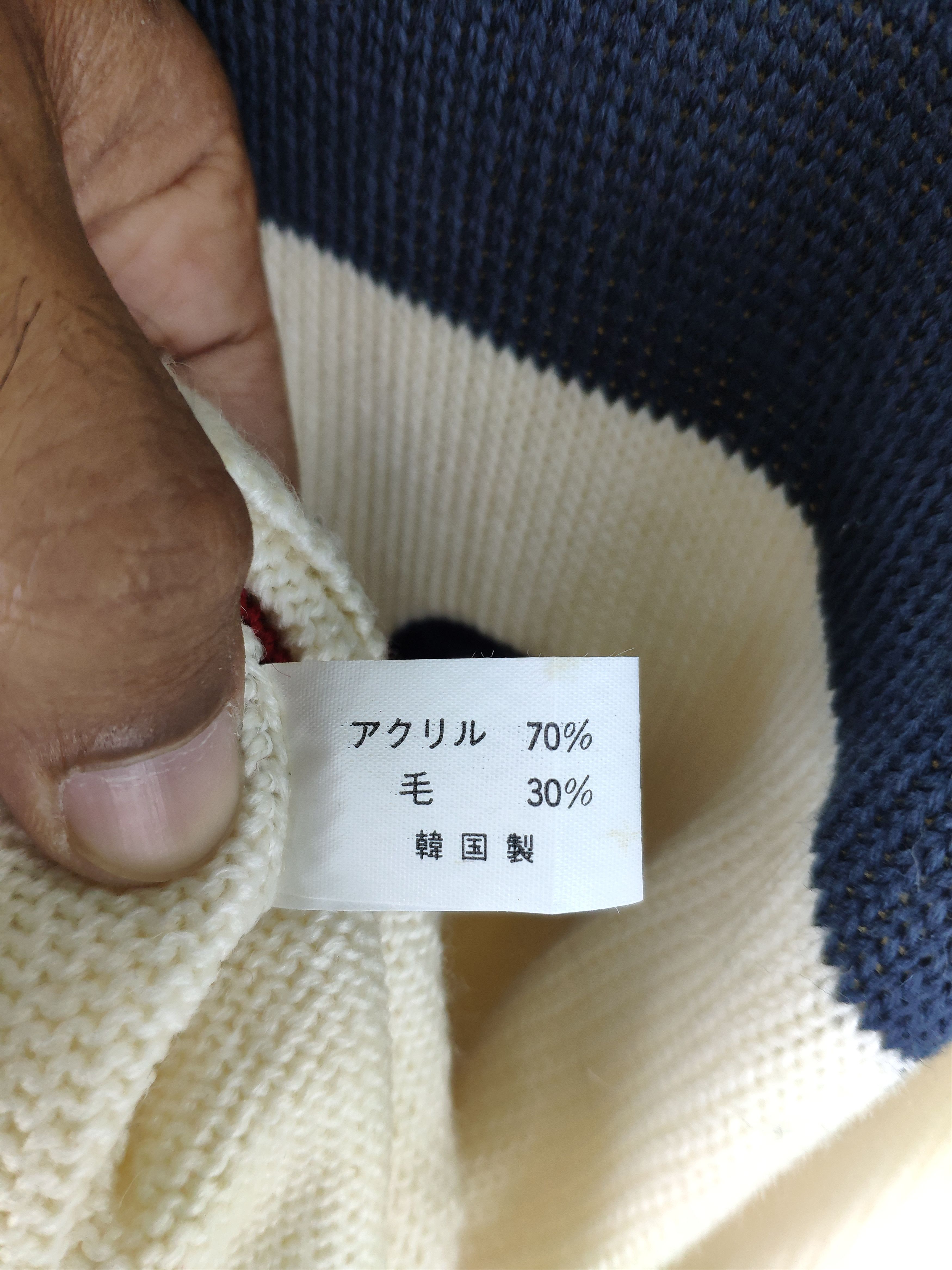 Aran Isles Knitwear × U.S. Polo Assn. × Vintage Polo Wool Knit Sweater US Polo Association Size US L / EU 52-54 / 3 - 5 Thumbnail