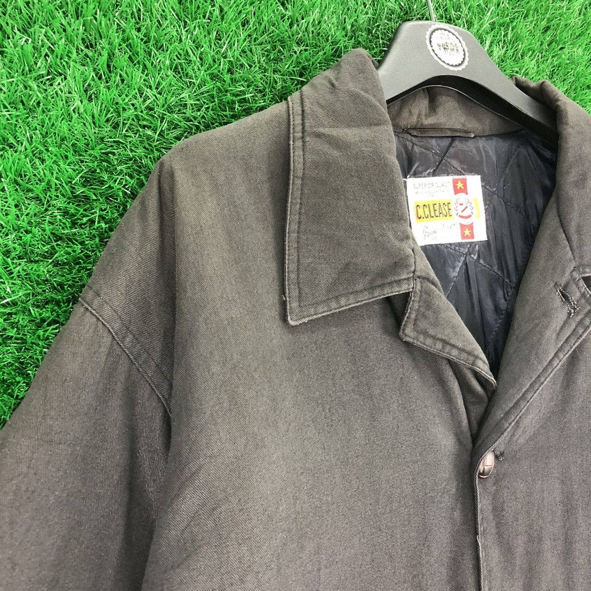 Vintage Vintage 80's Hunting Style Jacket Quilted Lining by C.Clease Size US XL / EU 56 / 4 - 2 Thumbnail