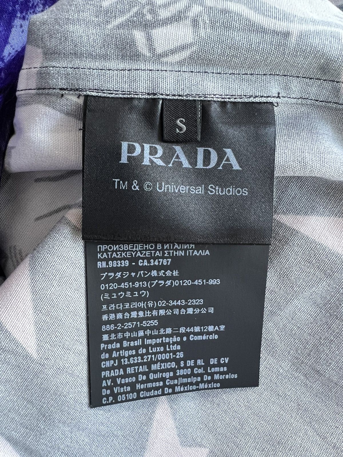 Prada Prada Frankenstein Double Match Bowling Shirt Size US S / EU 44-46 / 1 - 4 Thumbnail