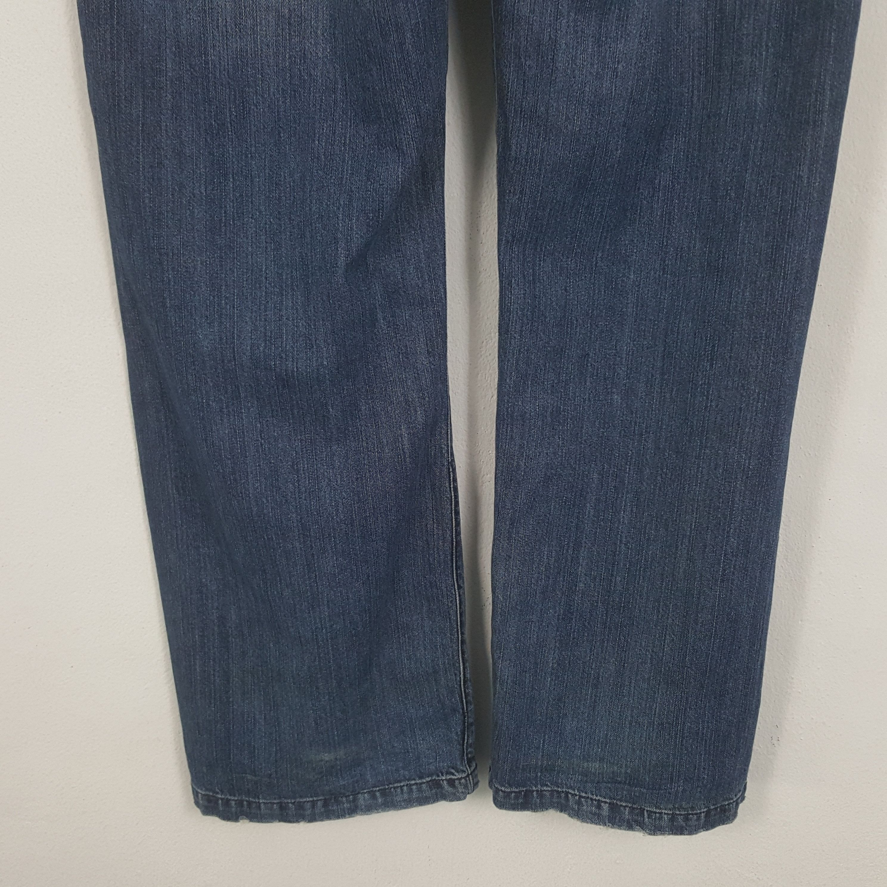 Designer × Stussy × Vintage Vintage Stussy Custom Art Big Logo Denim Jeans Size US 38 / EU 54 - 3 Thumbnail