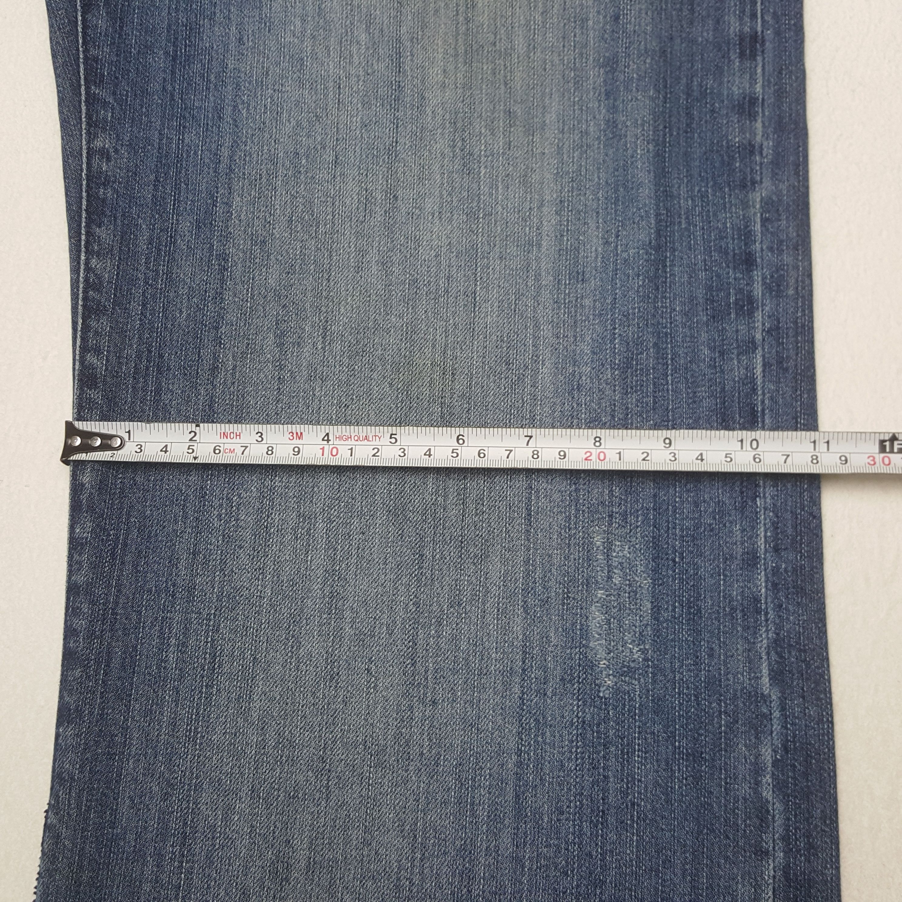 Designer × Stussy × Vintage Vintage Stussy Custom Art Big Logo Denim Jeans Size US 38 / EU 54 - 10 Thumbnail