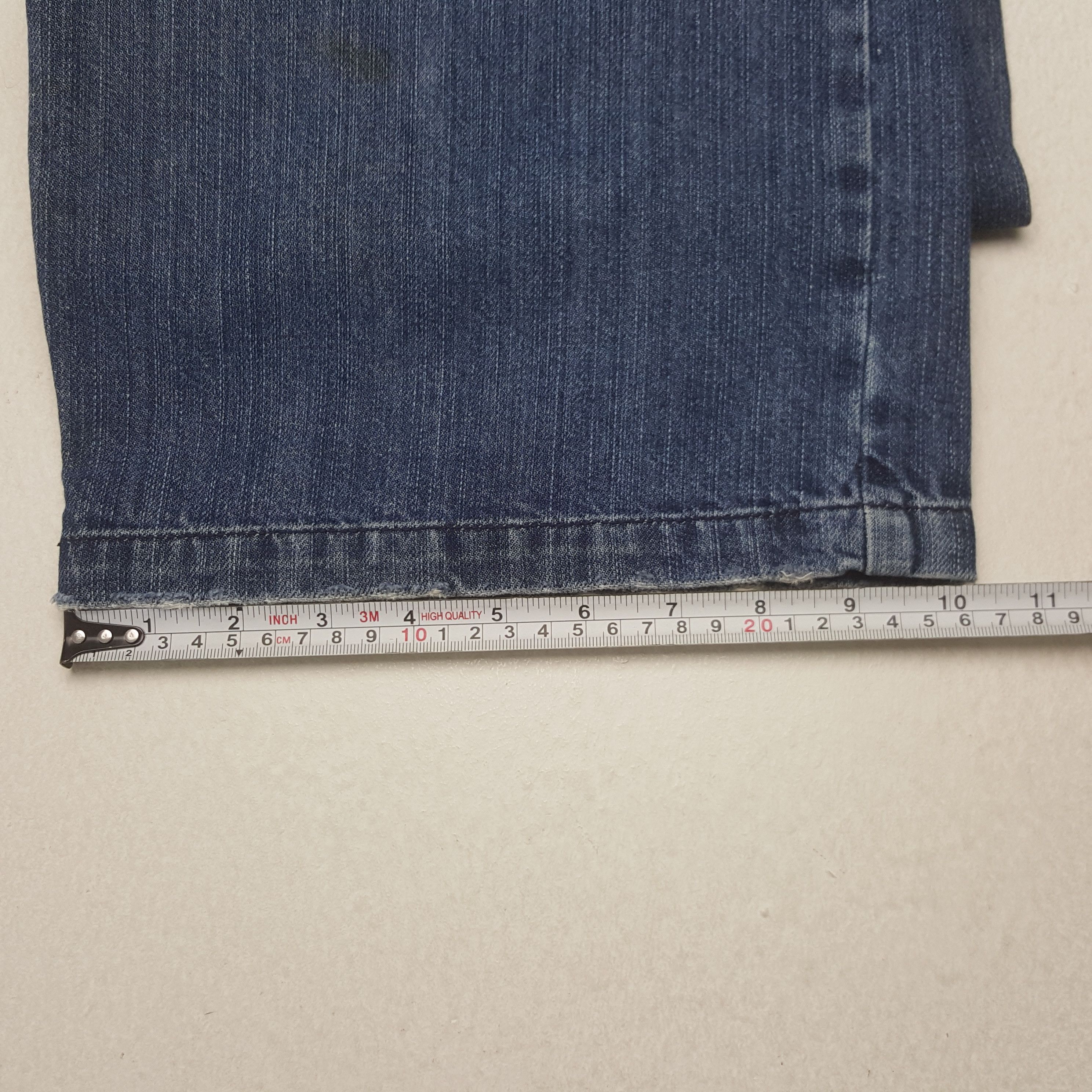 Designer × Stussy × Vintage Vintage Stussy Custom Art Big Logo Denim Jeans Size US 38 / EU 54 - 11 Thumbnail