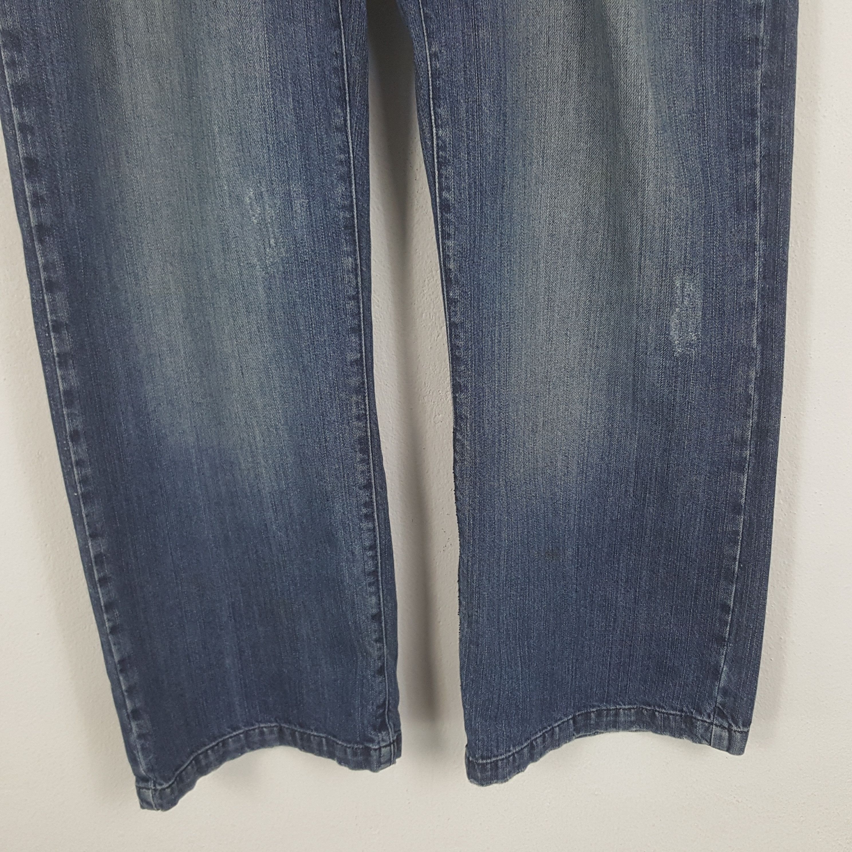 Designer × Stussy × Vintage Vintage Stussy Custom Art Big Logo Denim Jeans Size US 38 / EU 54 - 6 Thumbnail