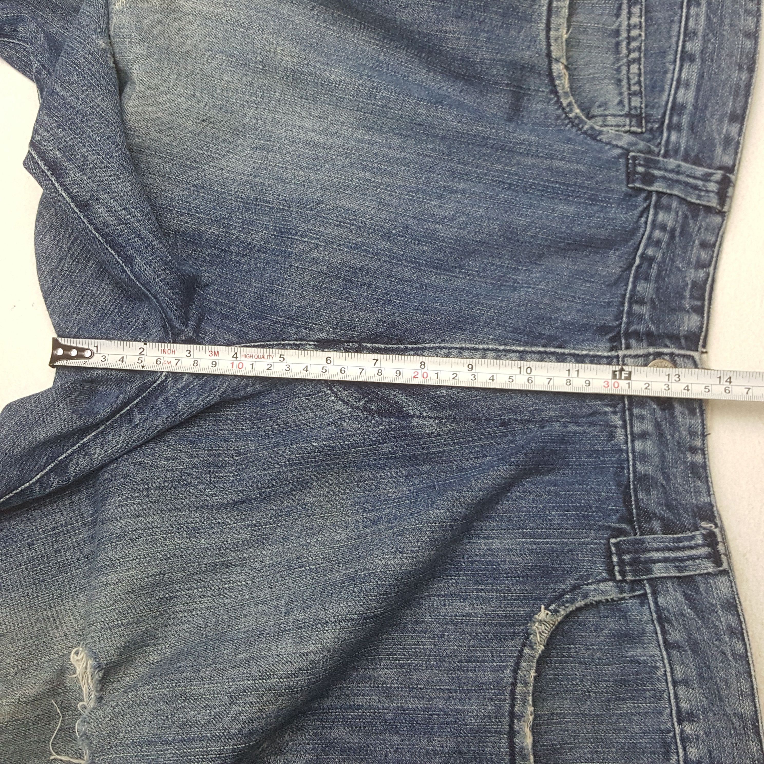 Designer × Stussy × Vintage Vintage Stussy Custom Art Big Logo Denim Jeans Size US 38 / EU 54 - 8 Thumbnail