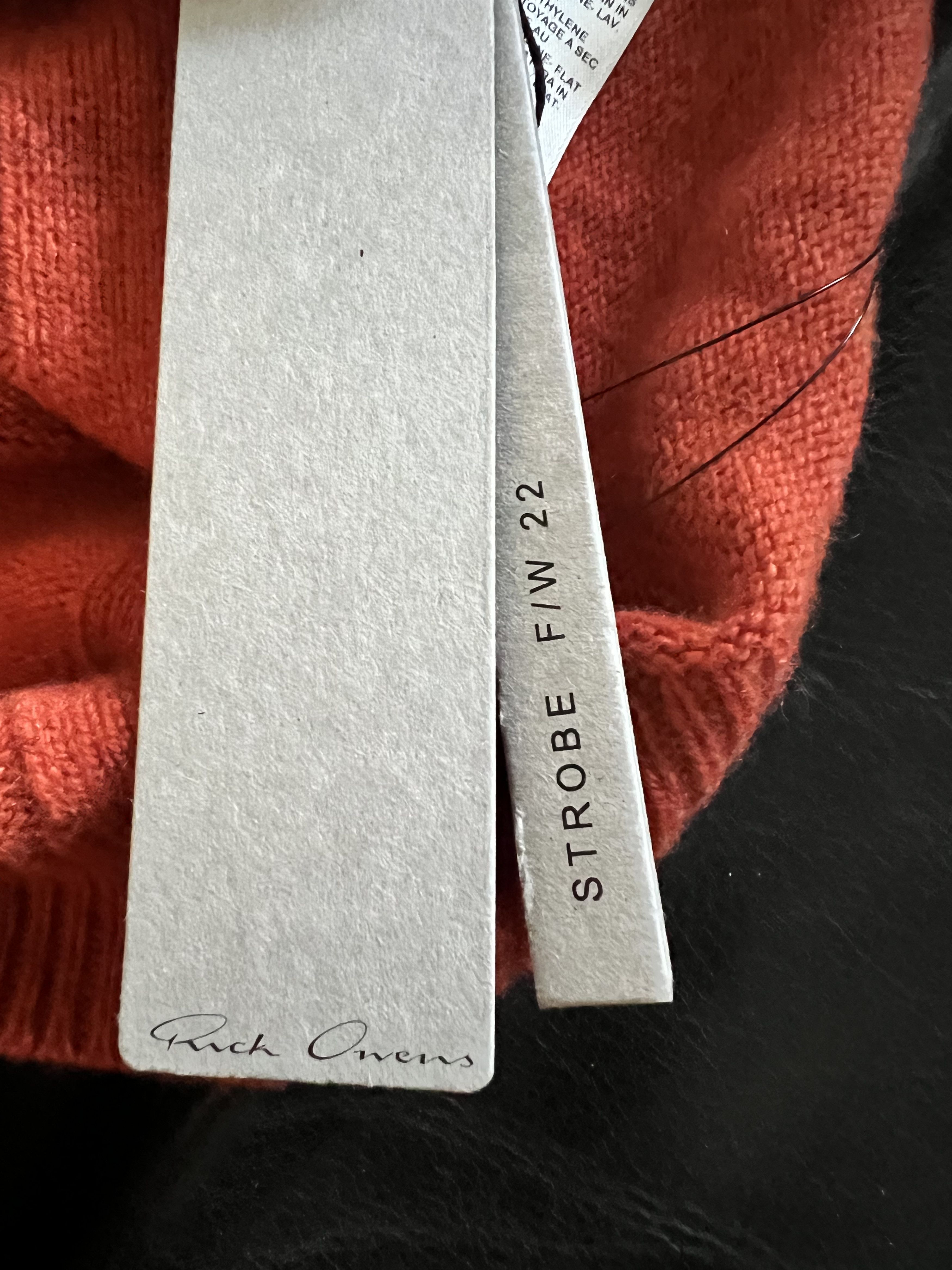 Rick Owens 100% Cashmere Hoodie Knit Size US XL / EU 56 / 4 - 8 Thumbnail