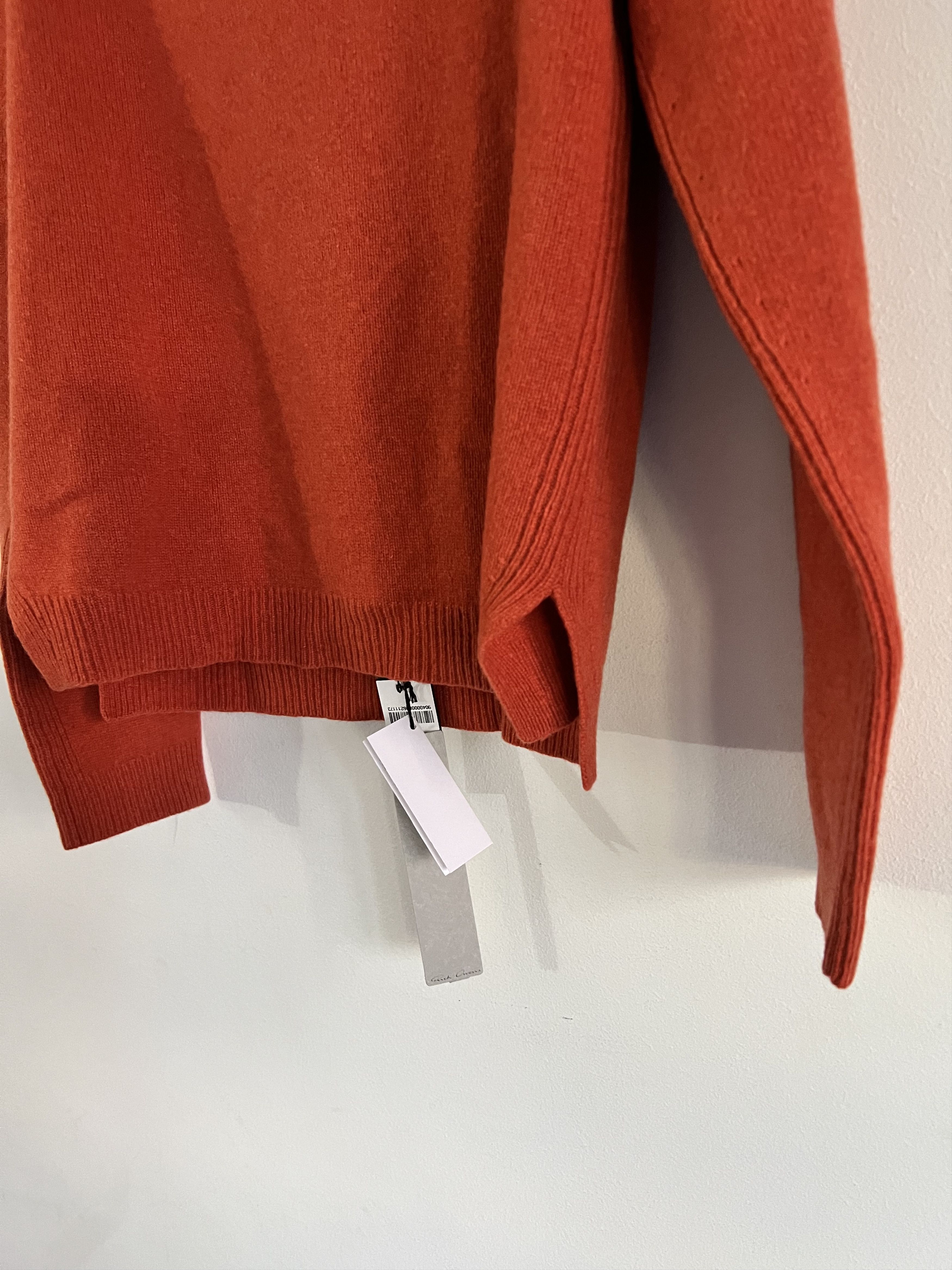 Rick Owens 100% Cashmere Hoodie Knit Size US XL / EU 56 / 4 - 4 Thumbnail