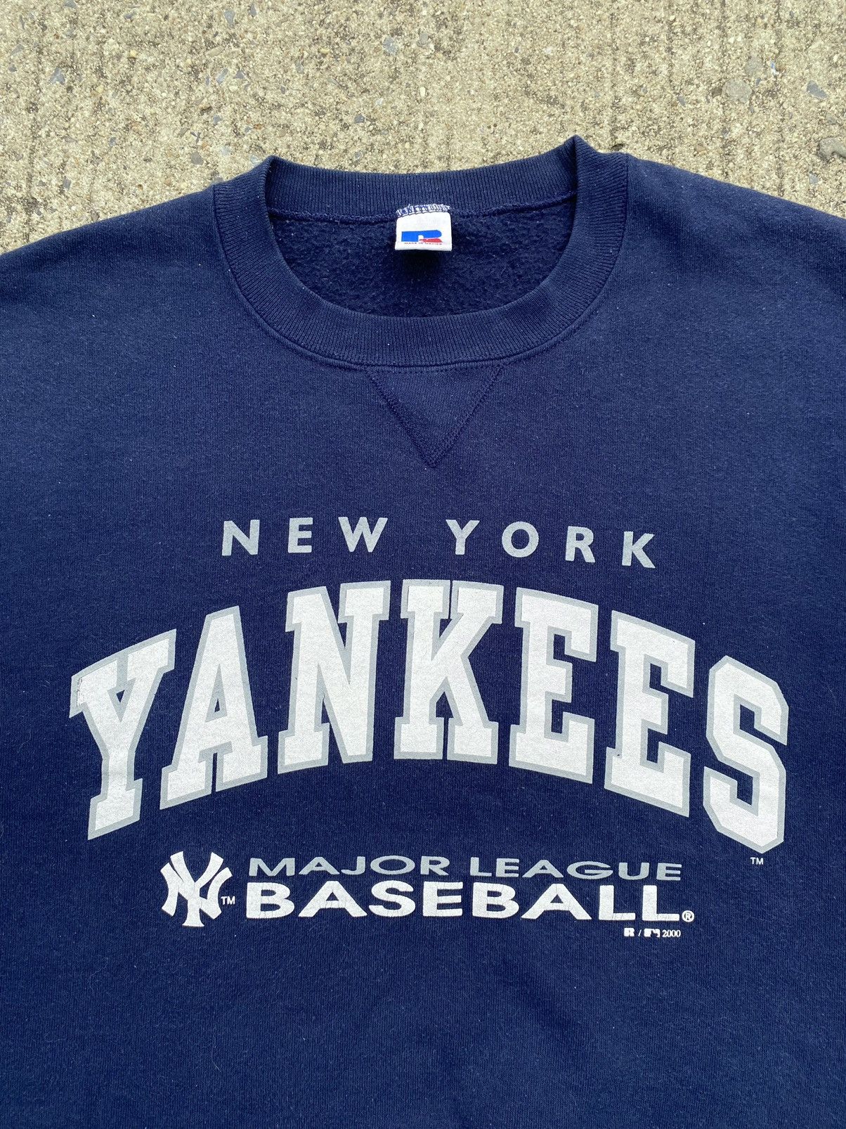 Russell Athletic VTG “NY” Russell Athletic Sweashirt Size US M / EU 48-50 / 2 - 5 Thumbnail
