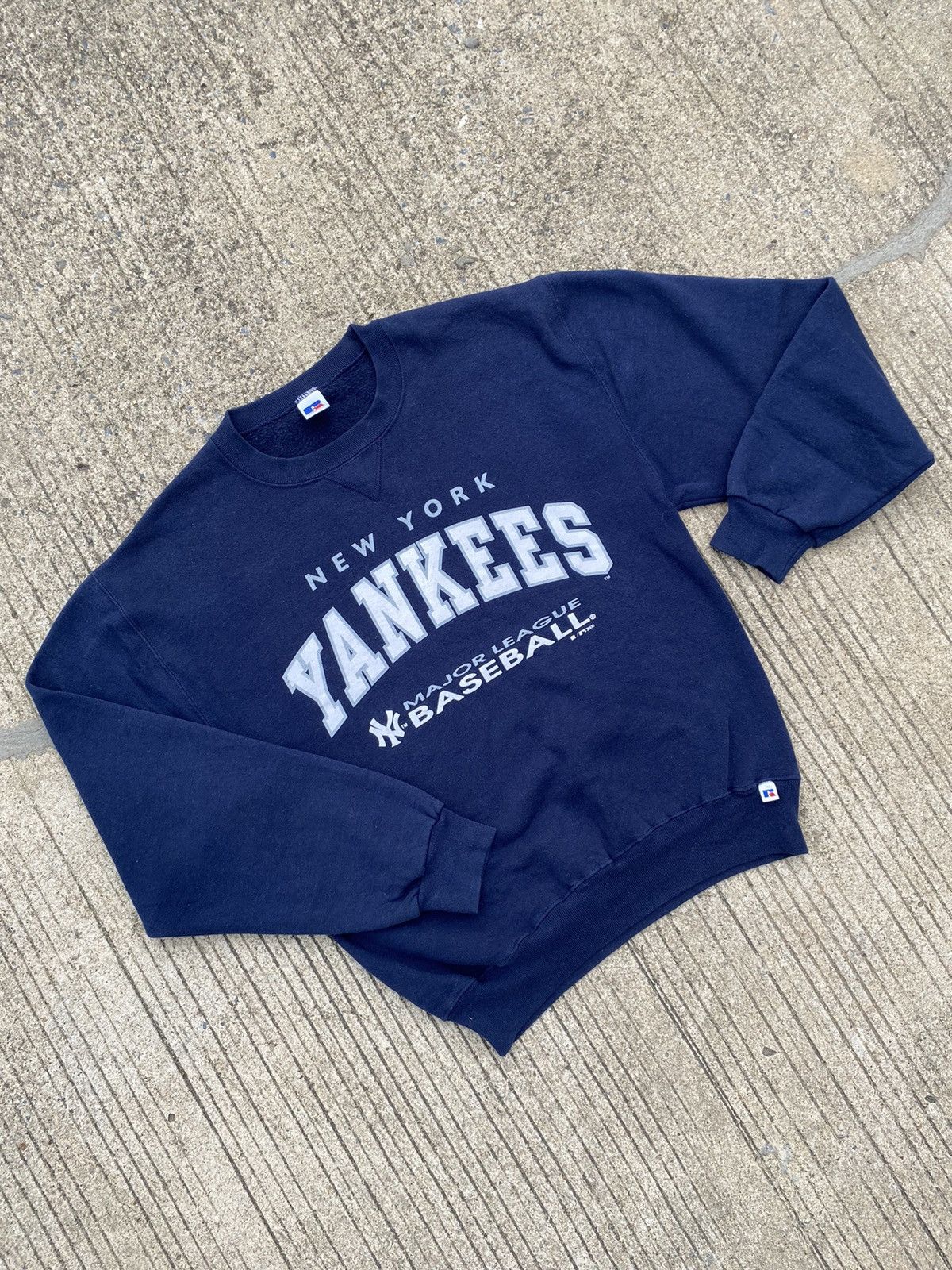 Russell Athletic VTG “NY” Russell Athletic Sweashirt Size US M / EU 48-50 / 2 - 3 Thumbnail
