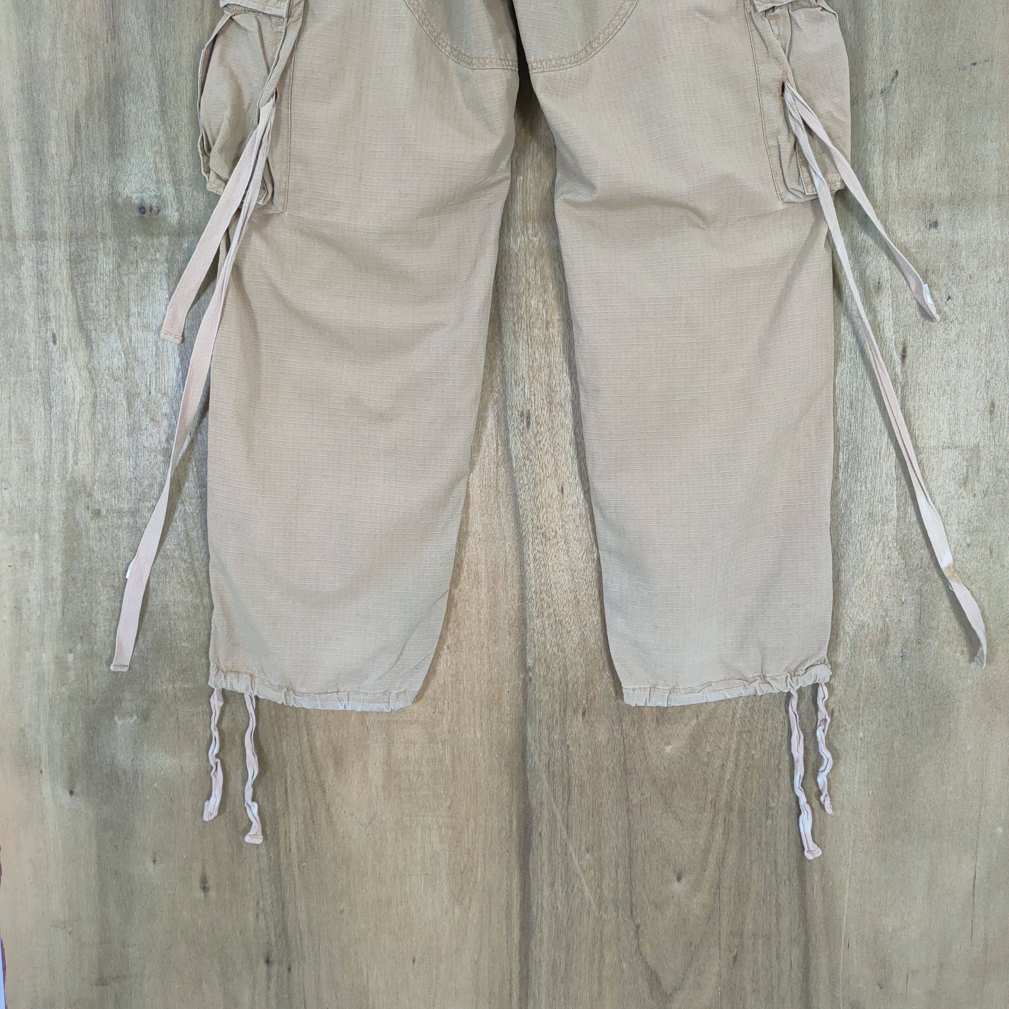 Japanese Brand VINTAGE DDG FADED BONDAGE CARGO PANTS Size US 36 / EU 52 - 12 Thumbnail