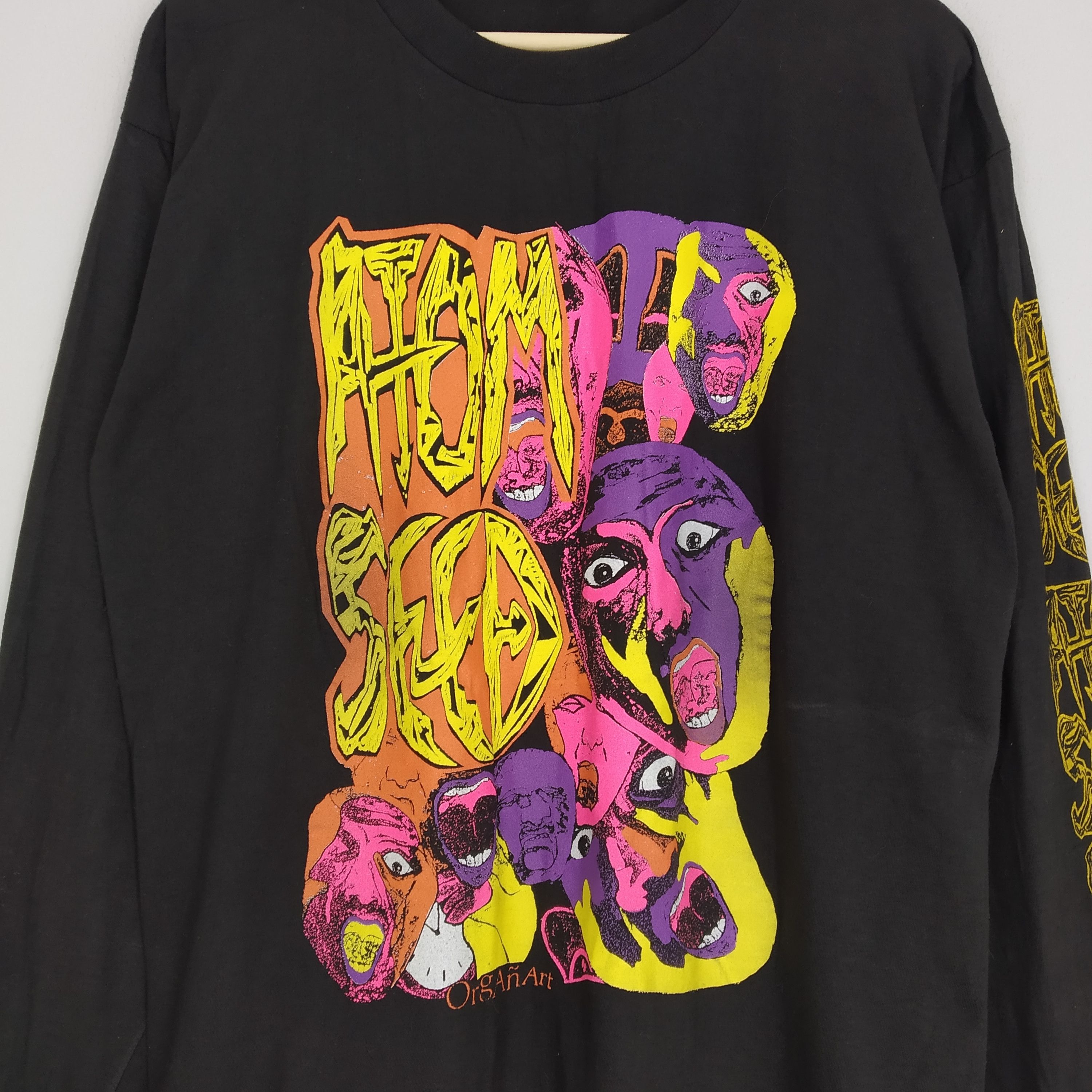 Band Tees Vintage 90s Atom Seed Adrenaline Junkie Long Sleeve Band Size US XL / EU 56 / 4 - 3 Thumbnail