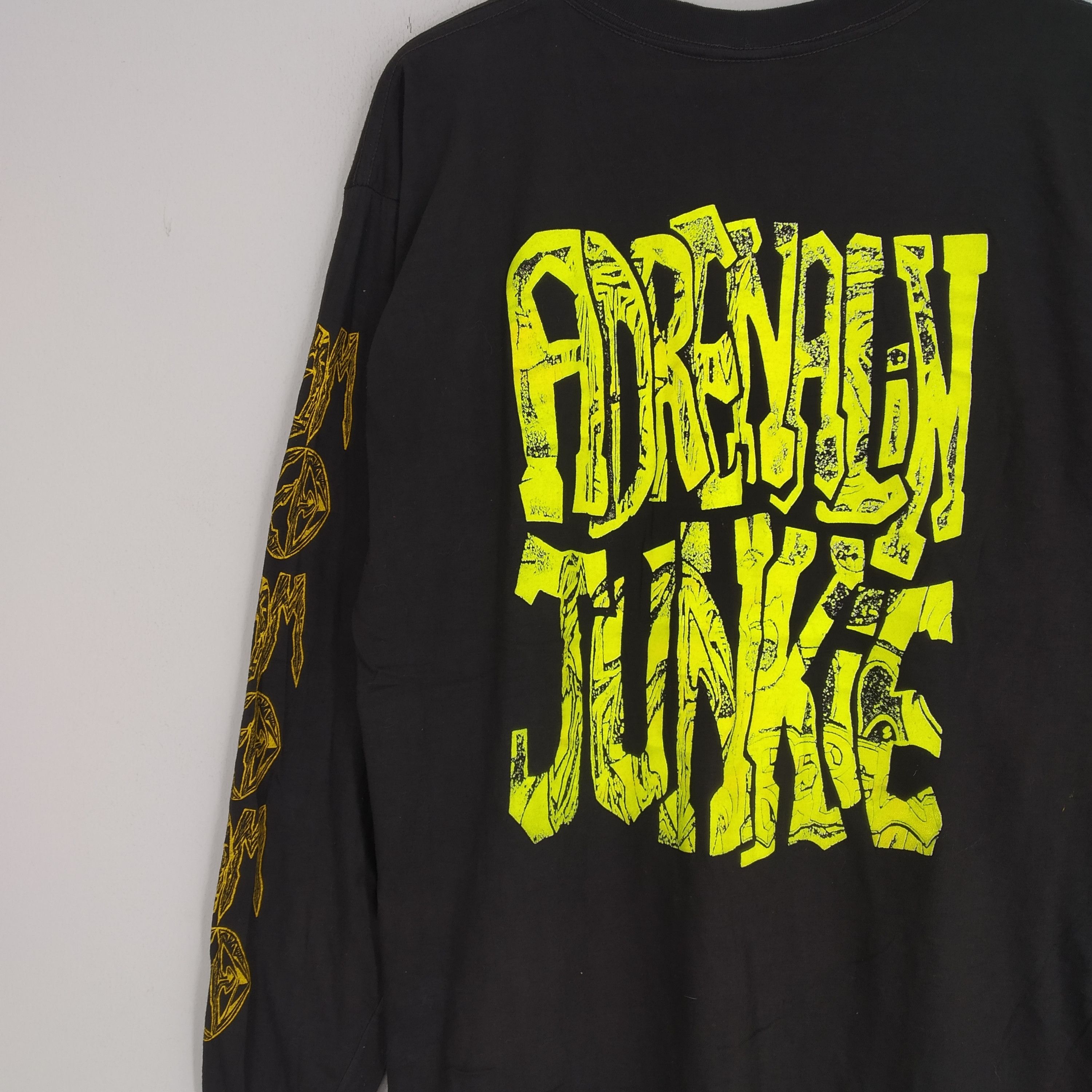 Band Tees Vintage 90s Atom Seed Adrenaline Junkie Long Sleeve Band Size US XL / EU 56 / 4 - 5 Thumbnail