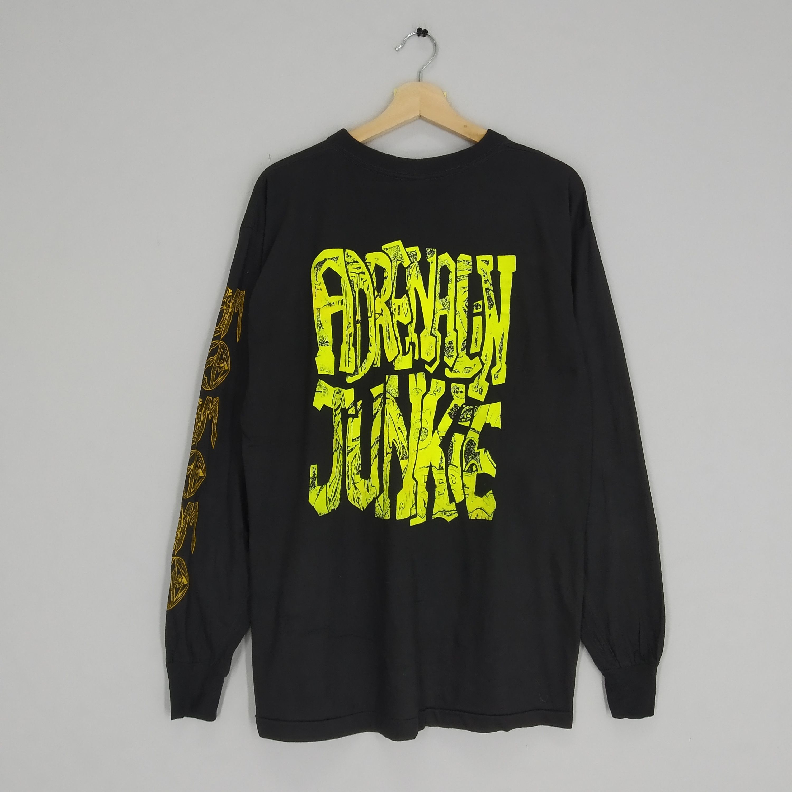Band Tees Vintage 90s Atom Seed Adrenaline Junkie Long Sleeve Band Size US XL / EU 56 / 4 - 2 Thumbnail