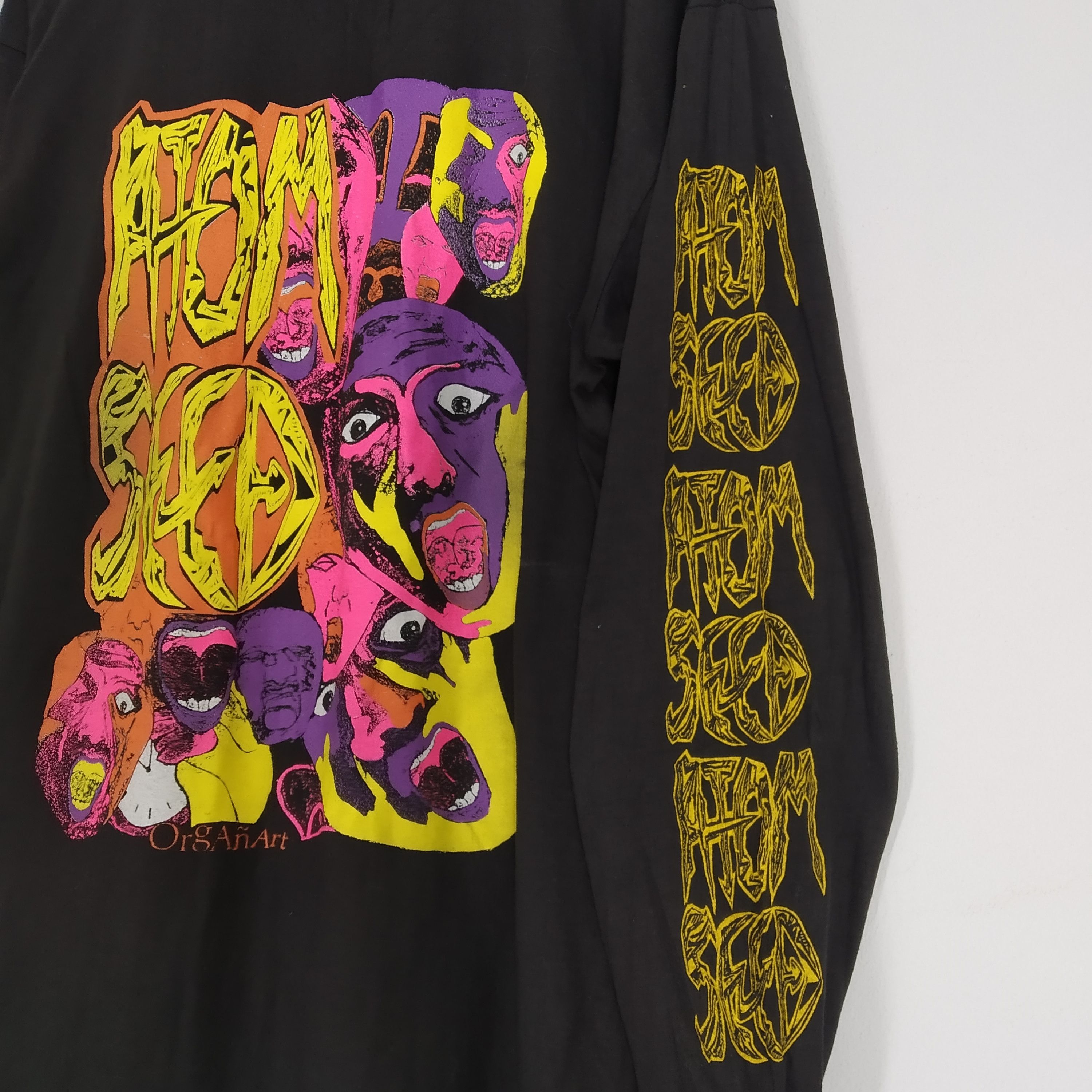 Band Tees Vintage 90s Atom Seed Adrenaline Junkie Long Sleeve Band Size US XL / EU 56 / 4 - 4 Thumbnail