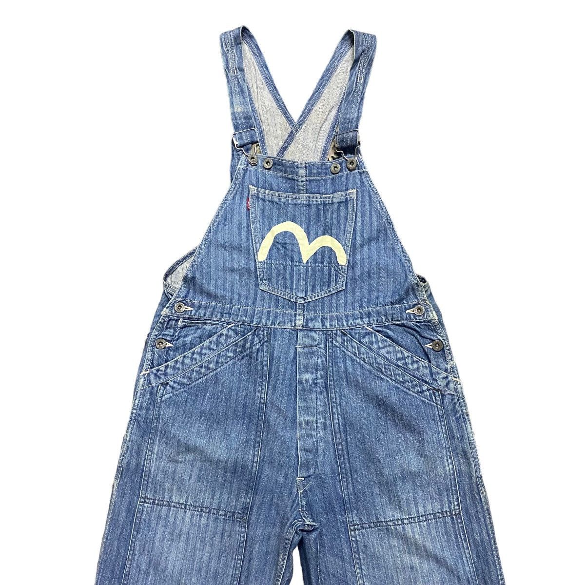 Evisu Vintage Evis Evisu Overalls Painter Herringbone Size US 34 / EU 50 - 3 Thumbnail