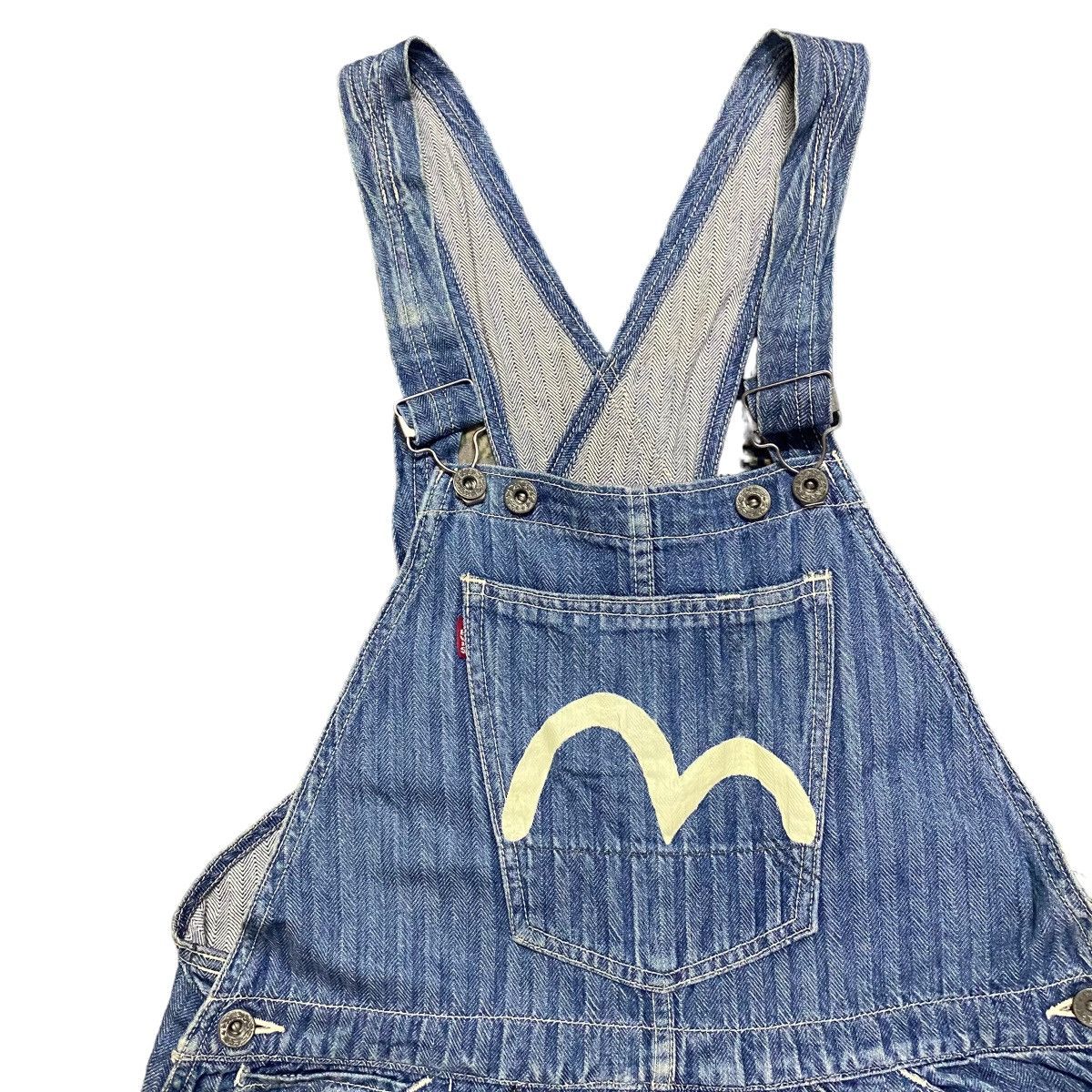 Evisu Vintage Evis Evisu Overalls Painter Herringbone Size US 34 / EU 50 - 4 Thumbnail