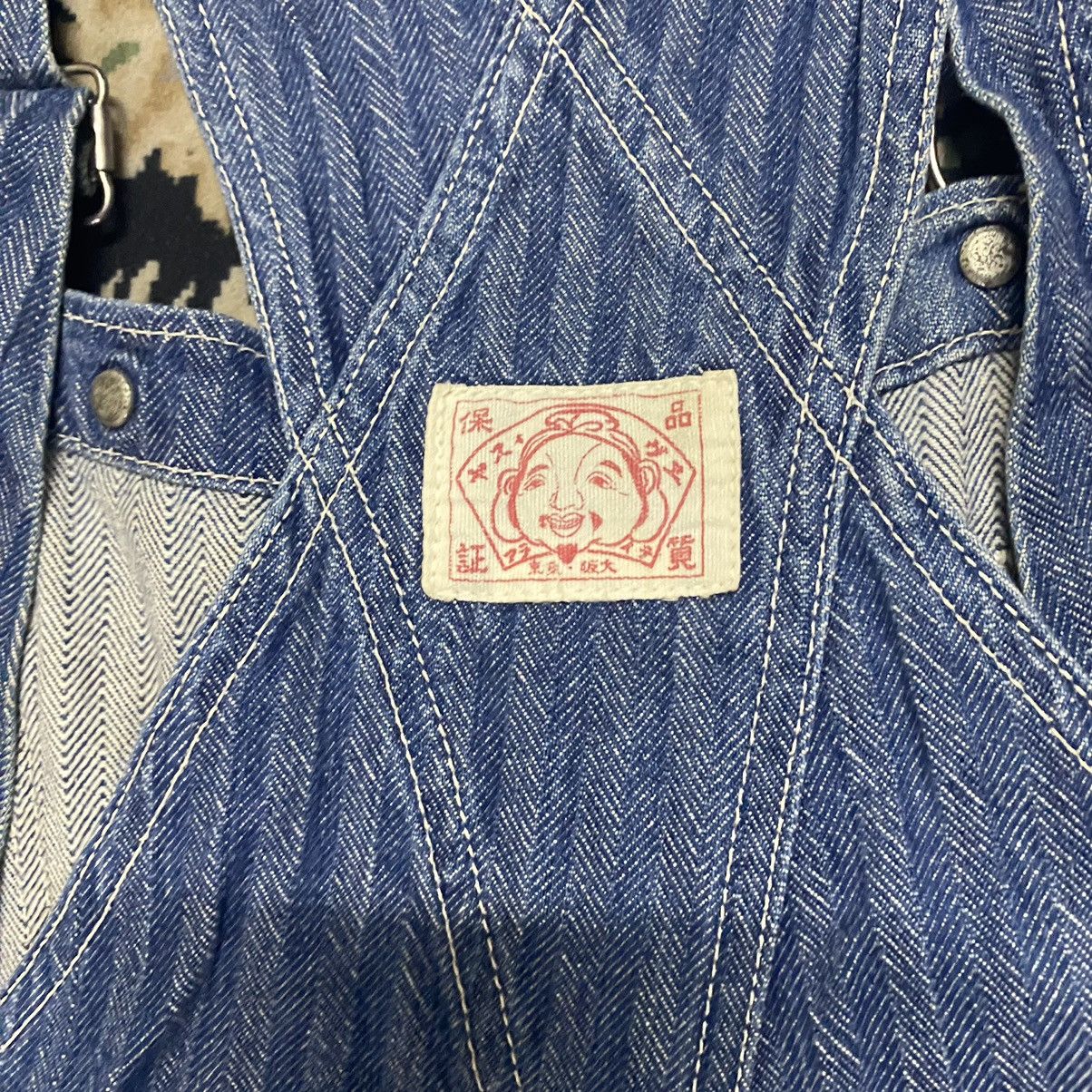Evisu Vintage Evis Evisu Overalls Painter Herringbone Size US 34 / EU 50 - 13 Thumbnail
