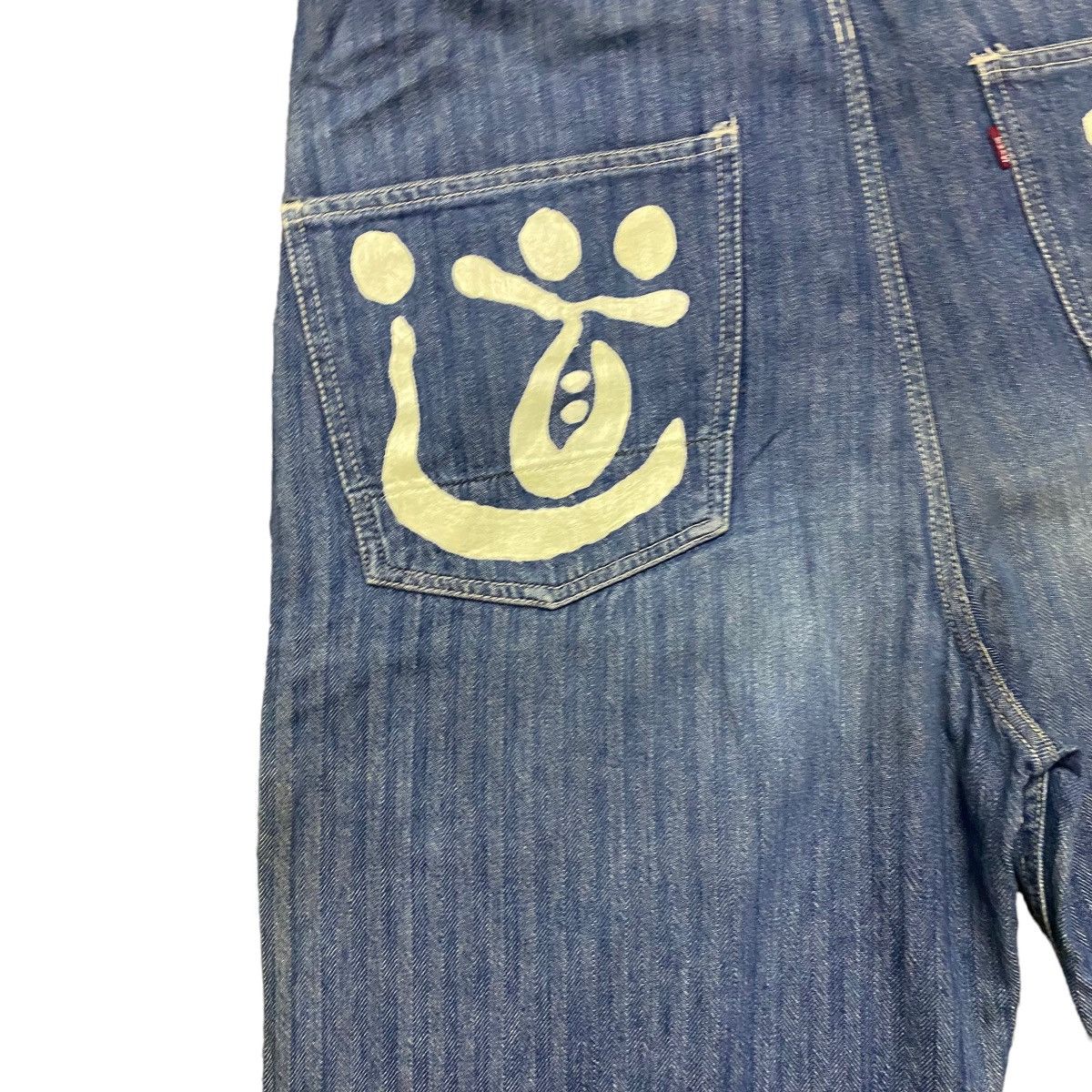 Evisu Vintage Evis Evisu Overalls Painter Herringbone Size US 34 / EU 50 - 9 Thumbnail
