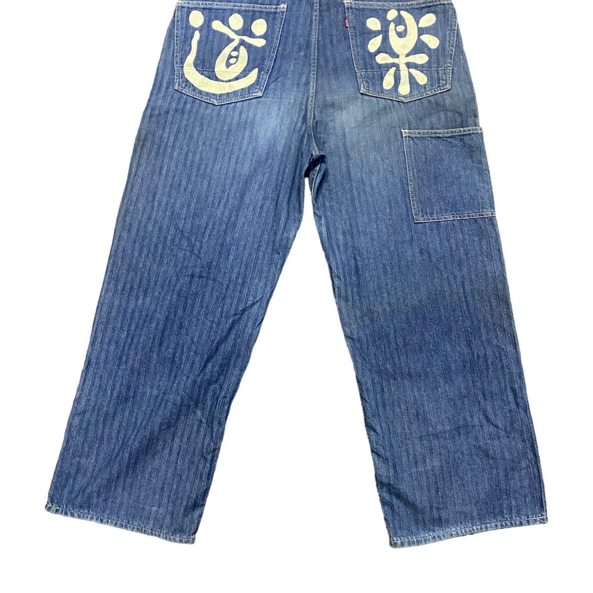 Evisu Vintage Evis Evisu Overalls Painter Herringbone Size US 34 / EU 50 - 11 Thumbnail