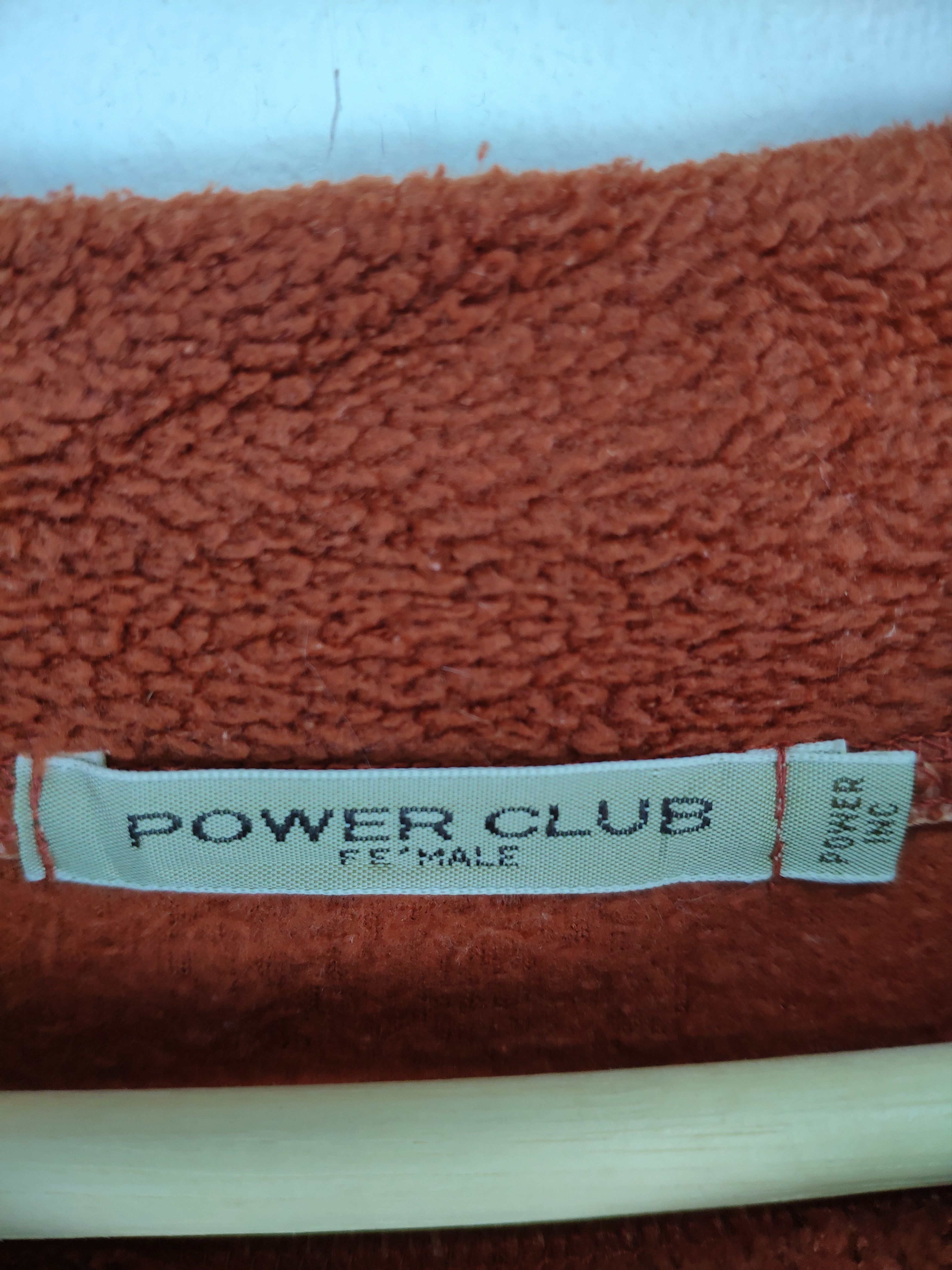 Japanese Brand Vintage Fleece Sweater Power Club Size M / US 6-8 / IT 42-44 - 10 Thumbnail