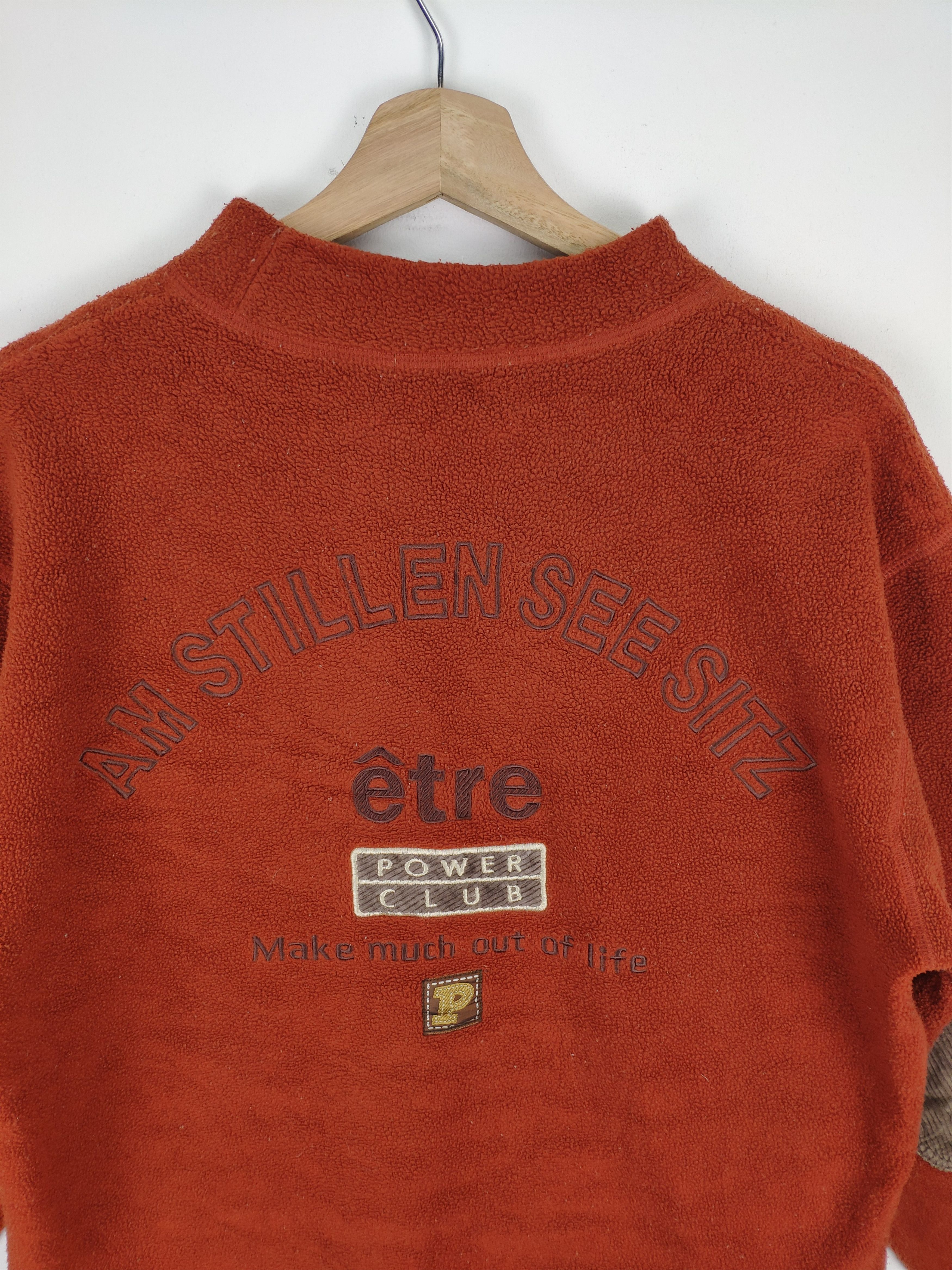 Japanese Brand Vintage Fleece Sweater Power Club Size M / US 6-8 / IT 42-44 - 7 Thumbnail