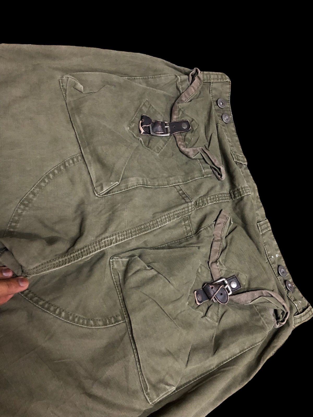 Polo Ralph Lauren DOUBLE KNEE MULTIPOCKET MILITARY STYLE PANT Size US 31 - 7 Thumbnail
