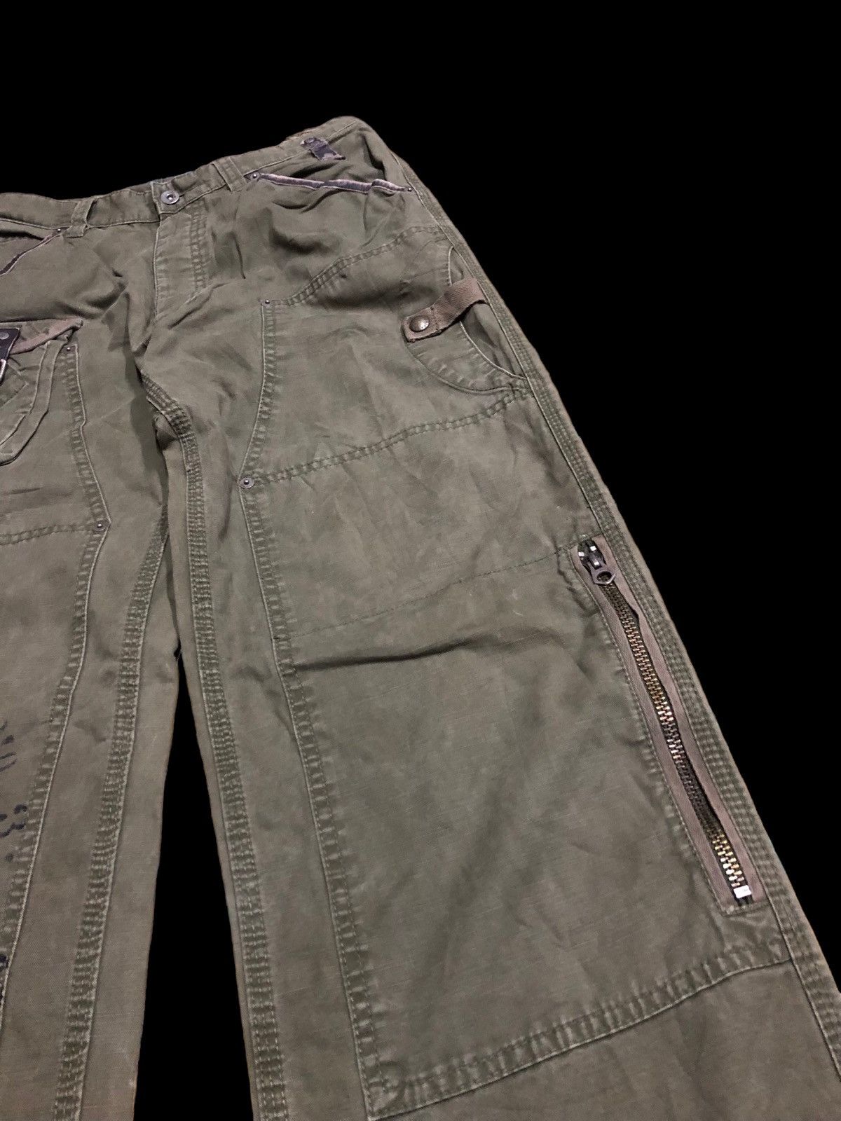 Polo Ralph Lauren DOUBLE KNEE MULTIPOCKET MILITARY STYLE PANT Size US 31 - 2 Thumbnail