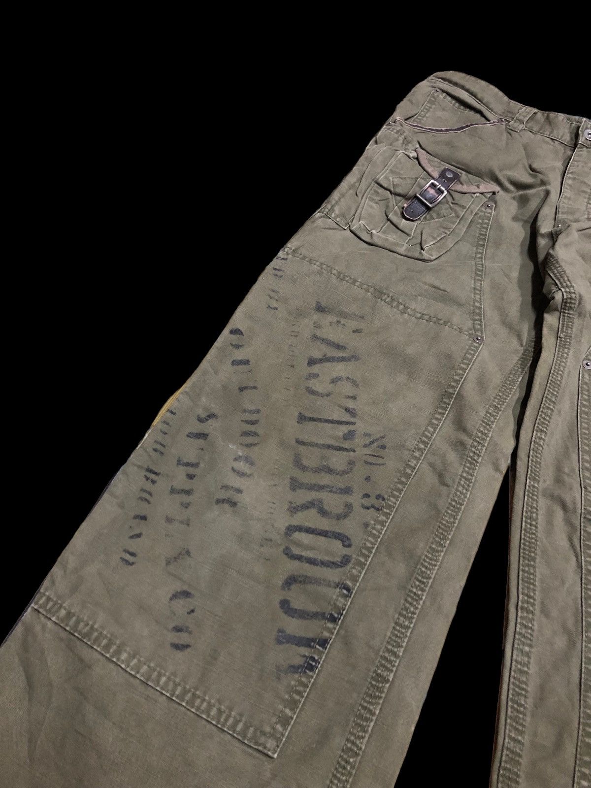 Polo Ralph Lauren DOUBLE KNEE MULTIPOCKET MILITARY STYLE PANT Size US 31 - 3 Thumbnail