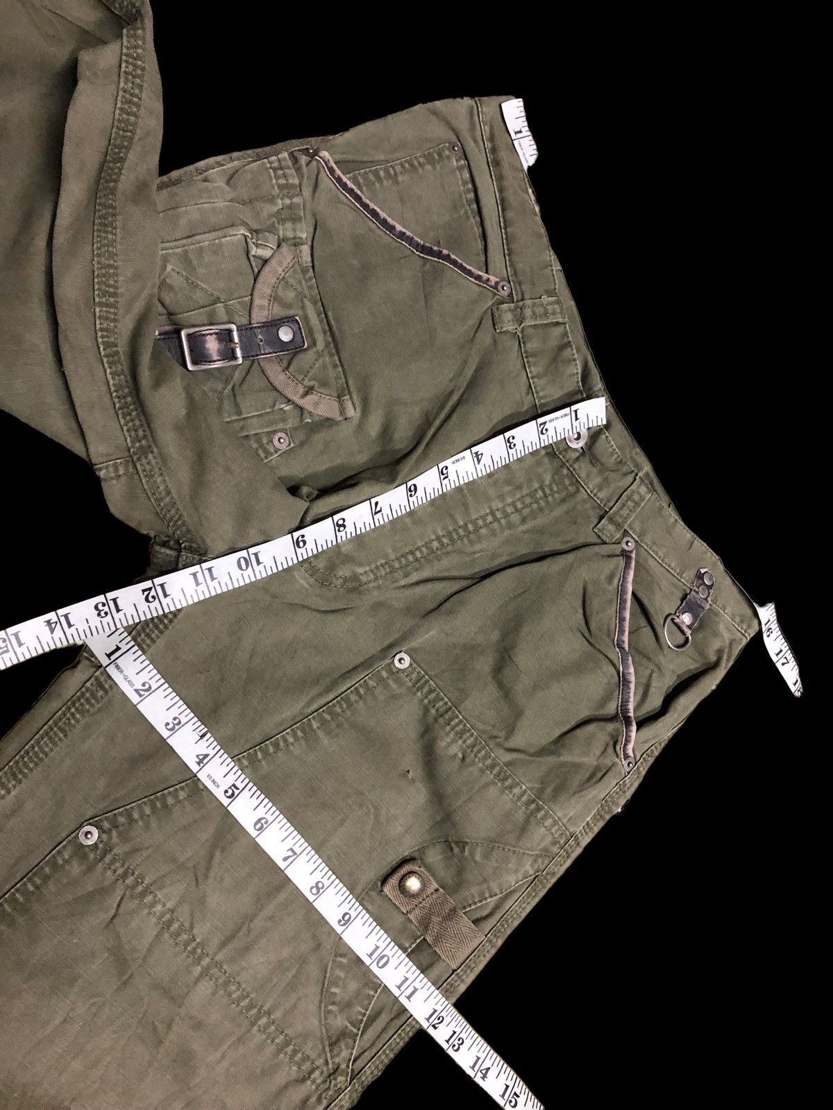 Polo Ralph Lauren DOUBLE KNEE MULTIPOCKET MILITARY STYLE PANT Size US 31 - 15 Thumbnail