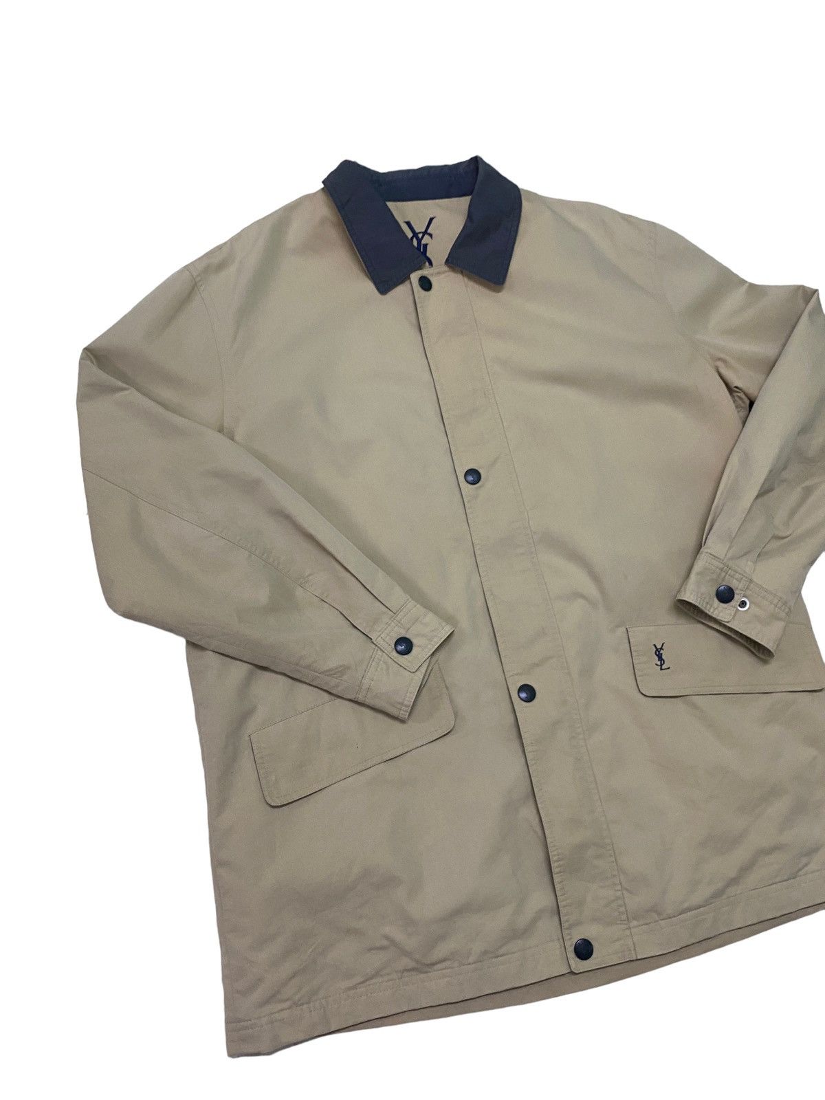Yves Saint Laurent Vintage Yves Saint Laurent Jacket Size US L / EU 52-54 / 3 - 3 Thumbnail
