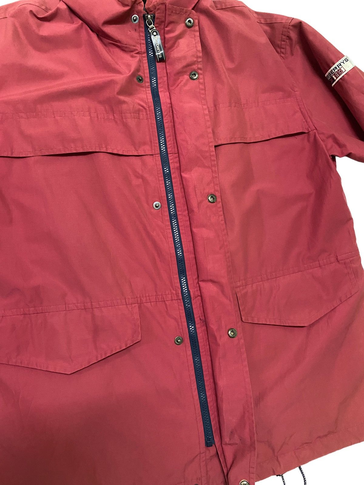 Burberry Vintage Classic Burberry B1856 Red Faded Jacket s46k Size US L / EU 52-54 / 3 - 12 Thumbnail