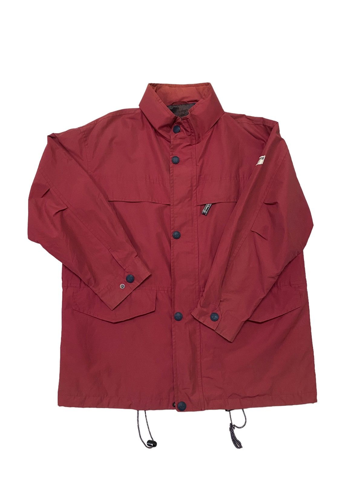 Burberry Vintage Classic Burberry B1856 Red Faded Jacket s46k Size US L / EU 52-54 / 3 - 1 Thumbnail