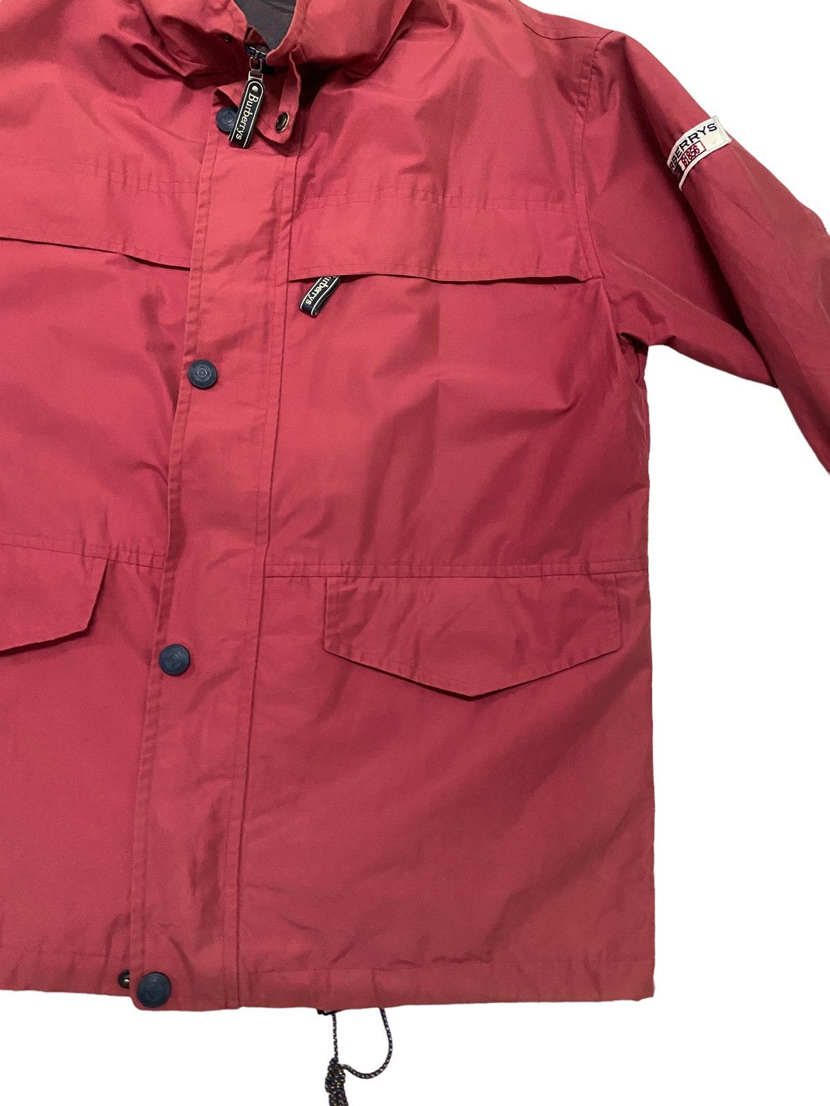 Burberry Vintage Classic Burberry B1856 Red Faded Jacket s46k Size US L / EU 52-54 / 3 - 11 Thumbnail