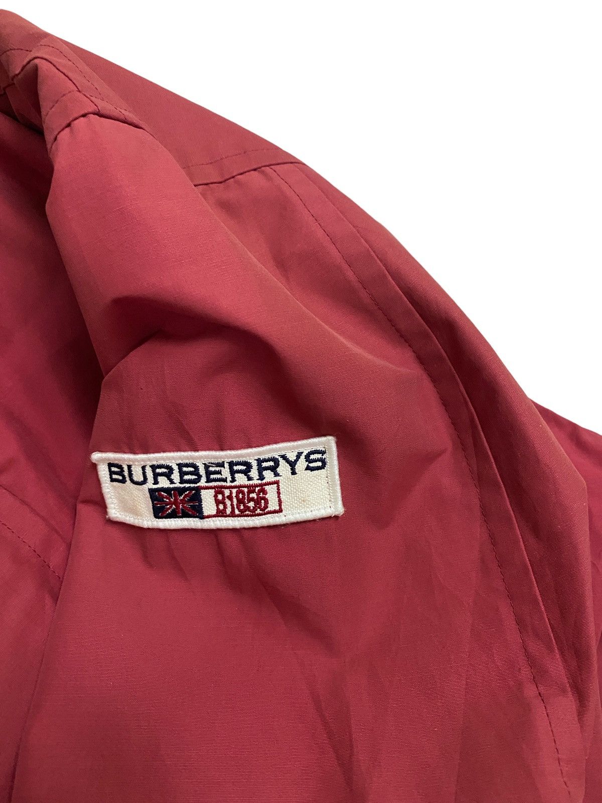 Burberry Vintage Classic Burberry B1856 Red Faded Jacket s46k Size US L / EU 52-54 / 3 - 4 Thumbnail