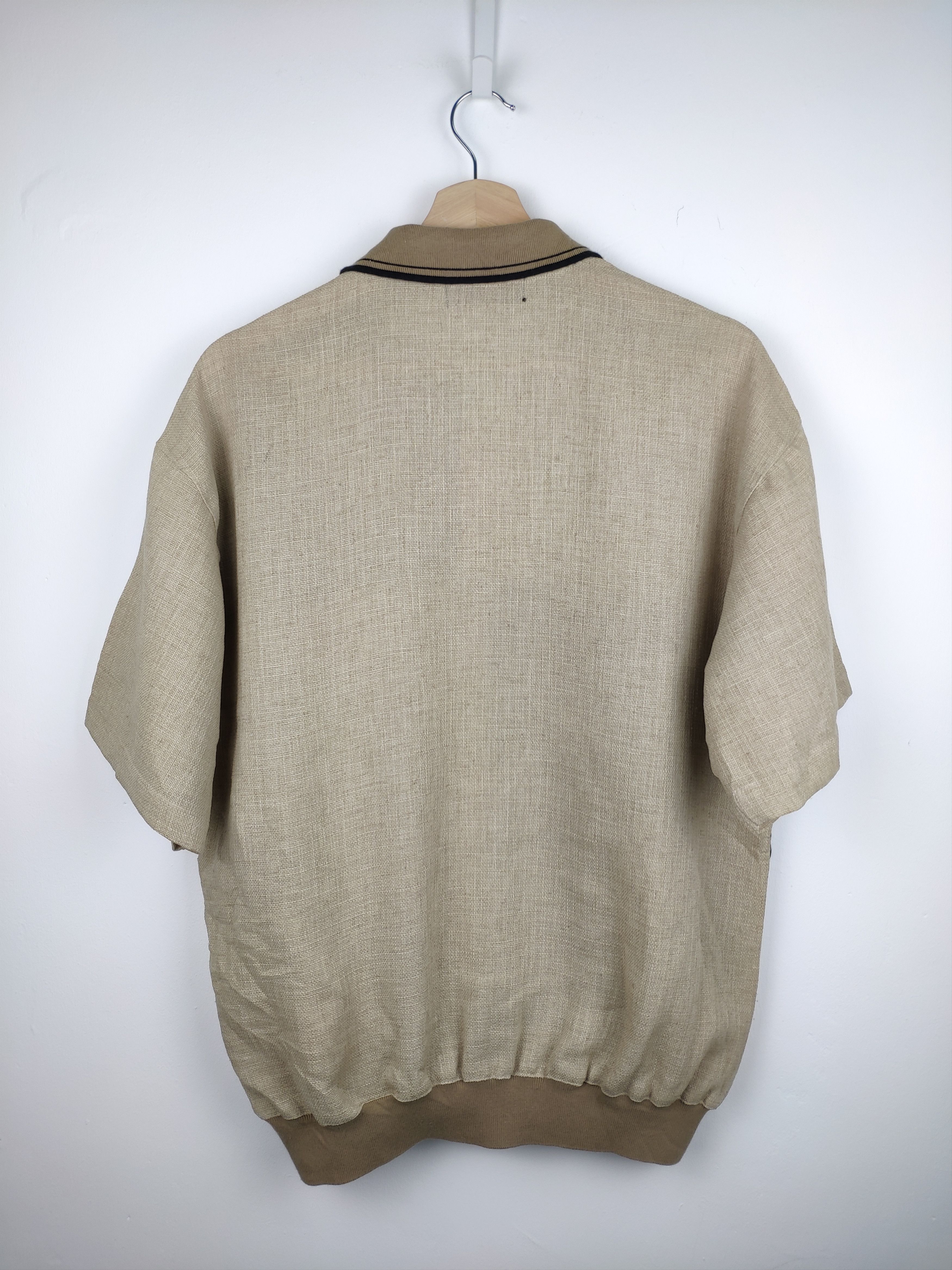 Japanese Brand Vintage 1990s Claudio Valentino Polo Shirt Size US M / EU 48-50 / 2 - 8 Thumbnail